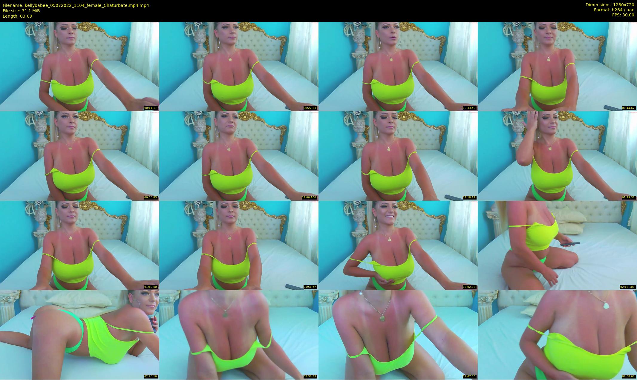 kellybabee — 4 minute Chaturbate female cam show recording, 720p, Jul 5, 2022