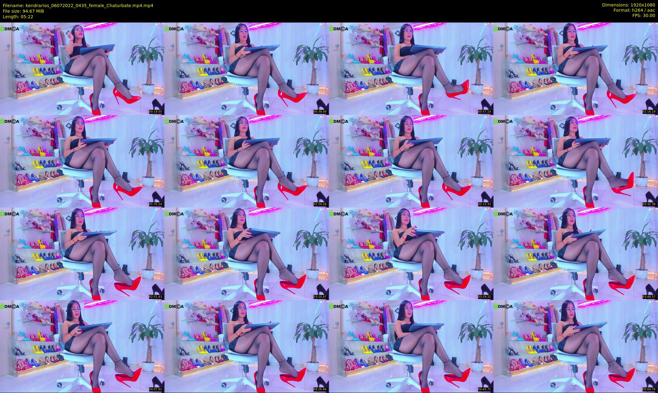 kendrarios — 6 minute Chaturbate female cam show recording, 1080p, Jul 6, 2022
