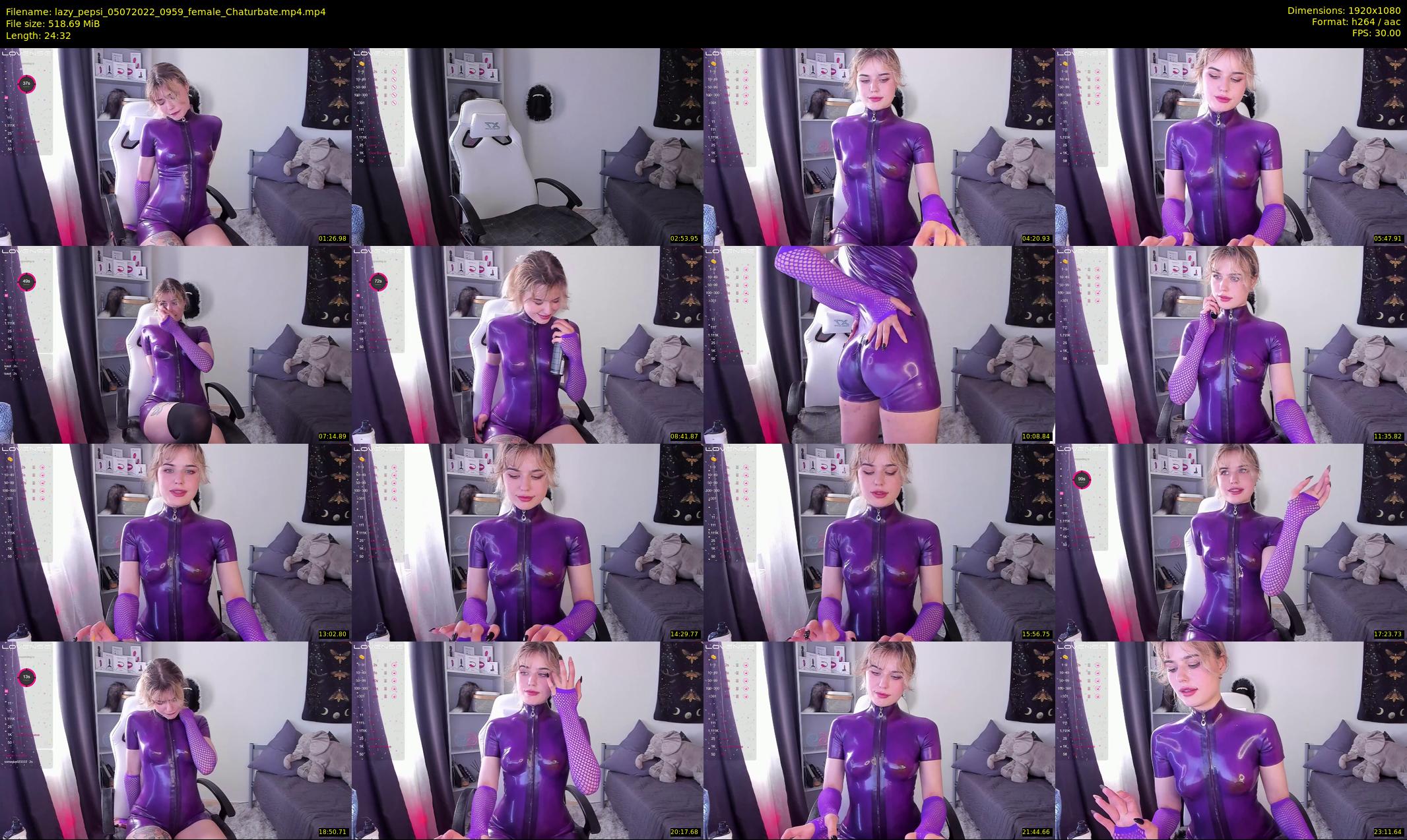 lazy_pepsi — 25 minute Chaturbate female cam show recording, 1080p, Jul 5, 2022