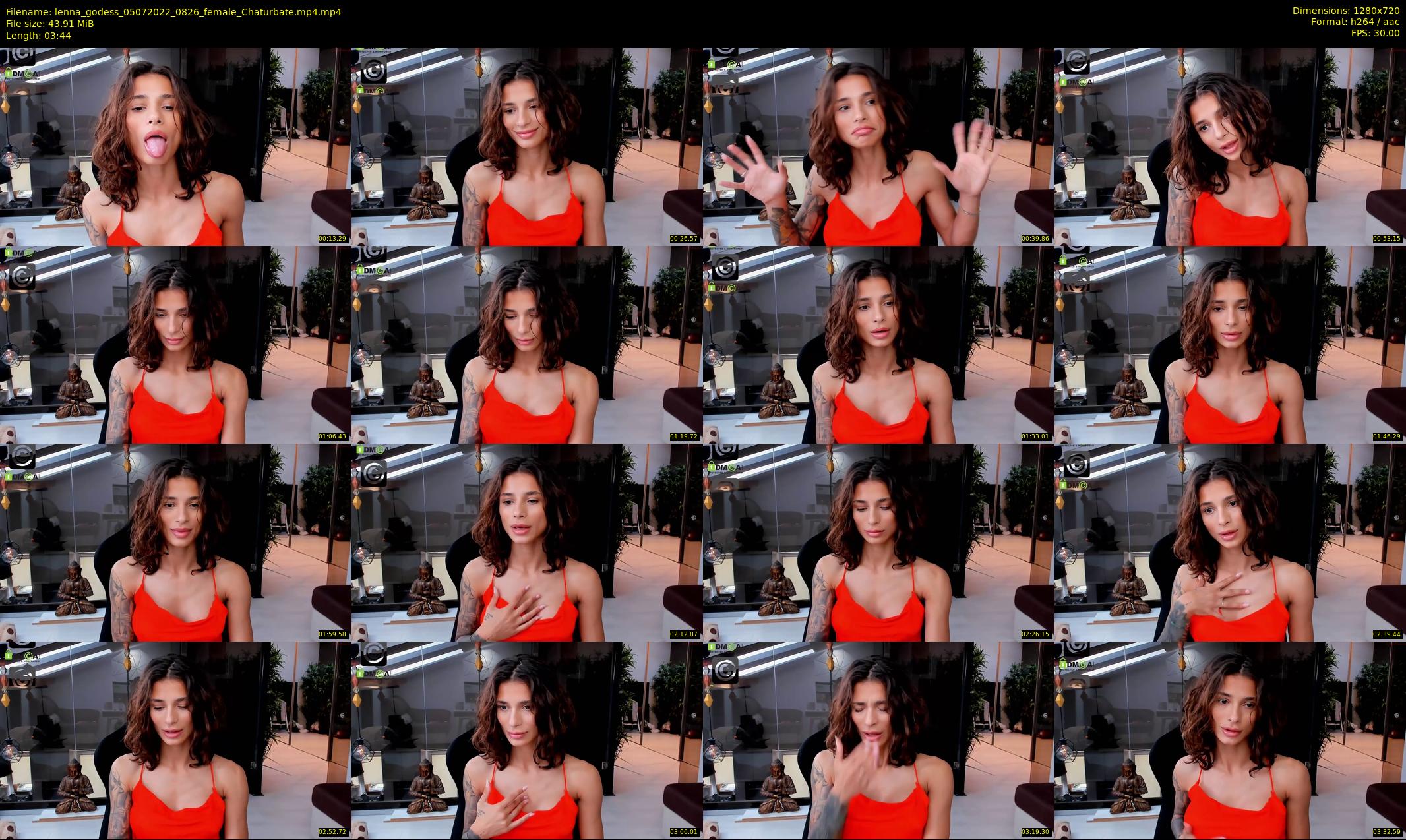 lenna_godess — 4 minute Chaturbate female cam show recording, 720p, Jul 5, 2022