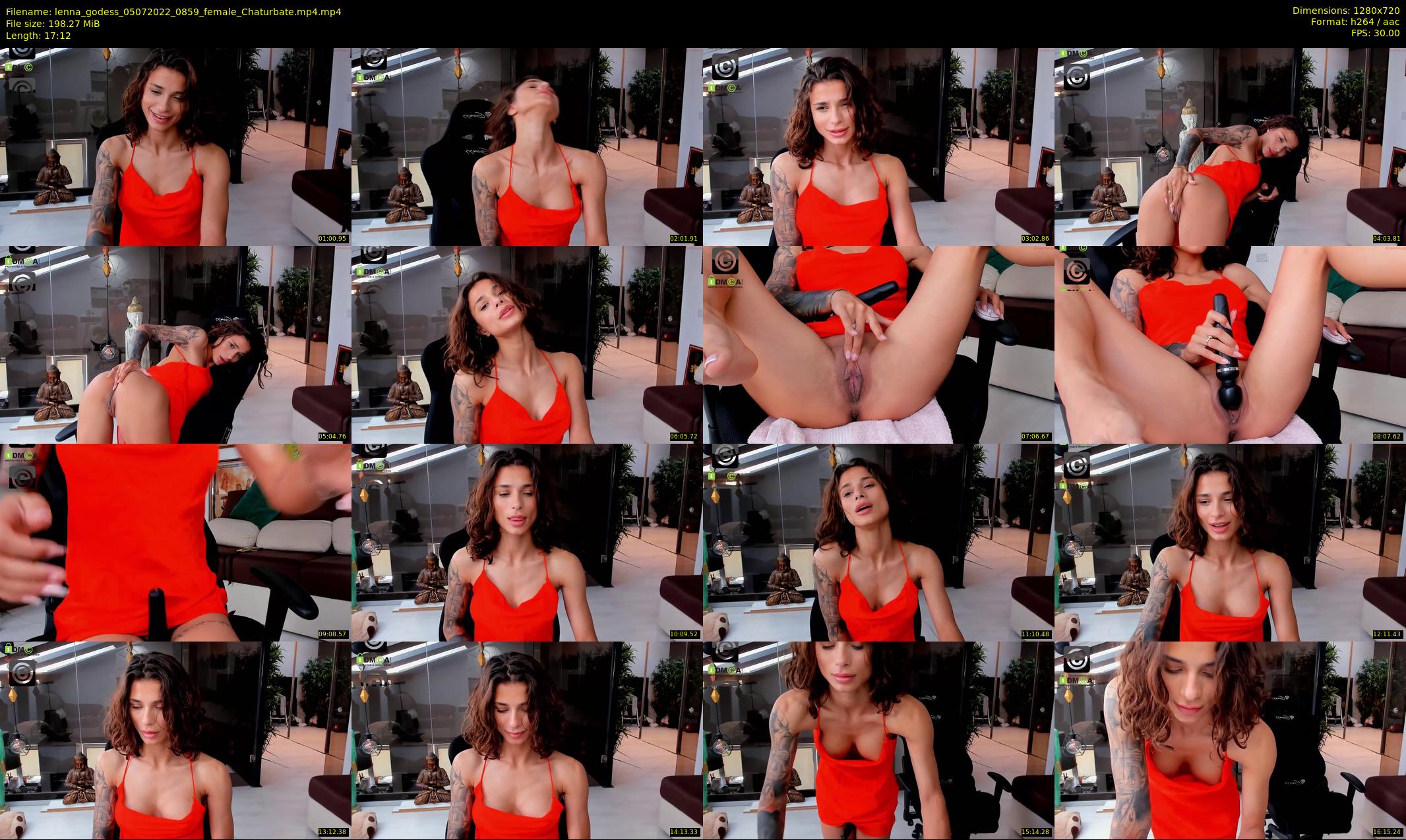 lenna_godess — 18 minute Chaturbate female cam show recording, 720p, Jul 5, 2022