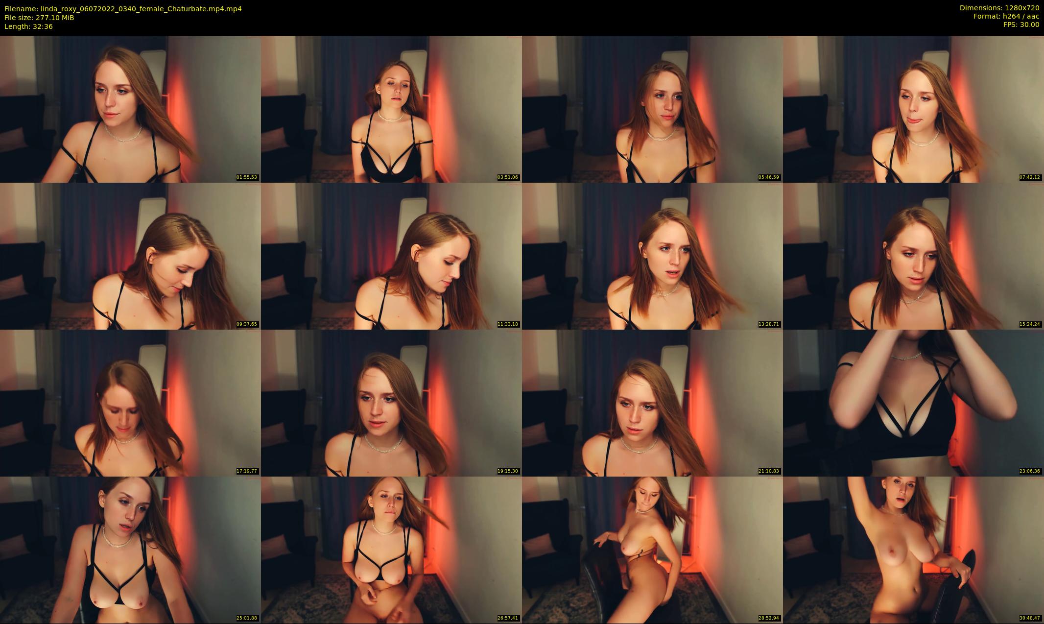 linda_roxy — 33 minute Chaturbate female cam show recording, 720p, Jul 6, 2022