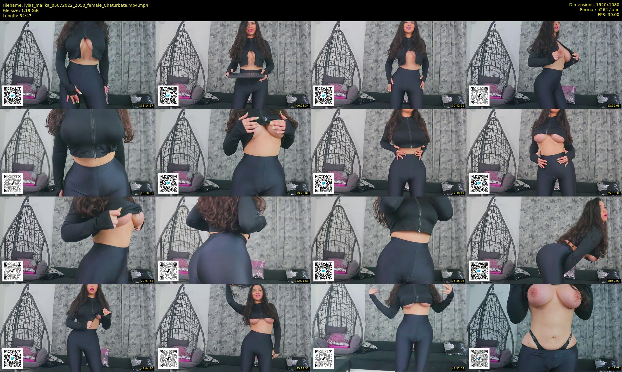 lylas_malika — 55 minute Chaturbate female cam show recording, 1080p, Jul 5, 2022