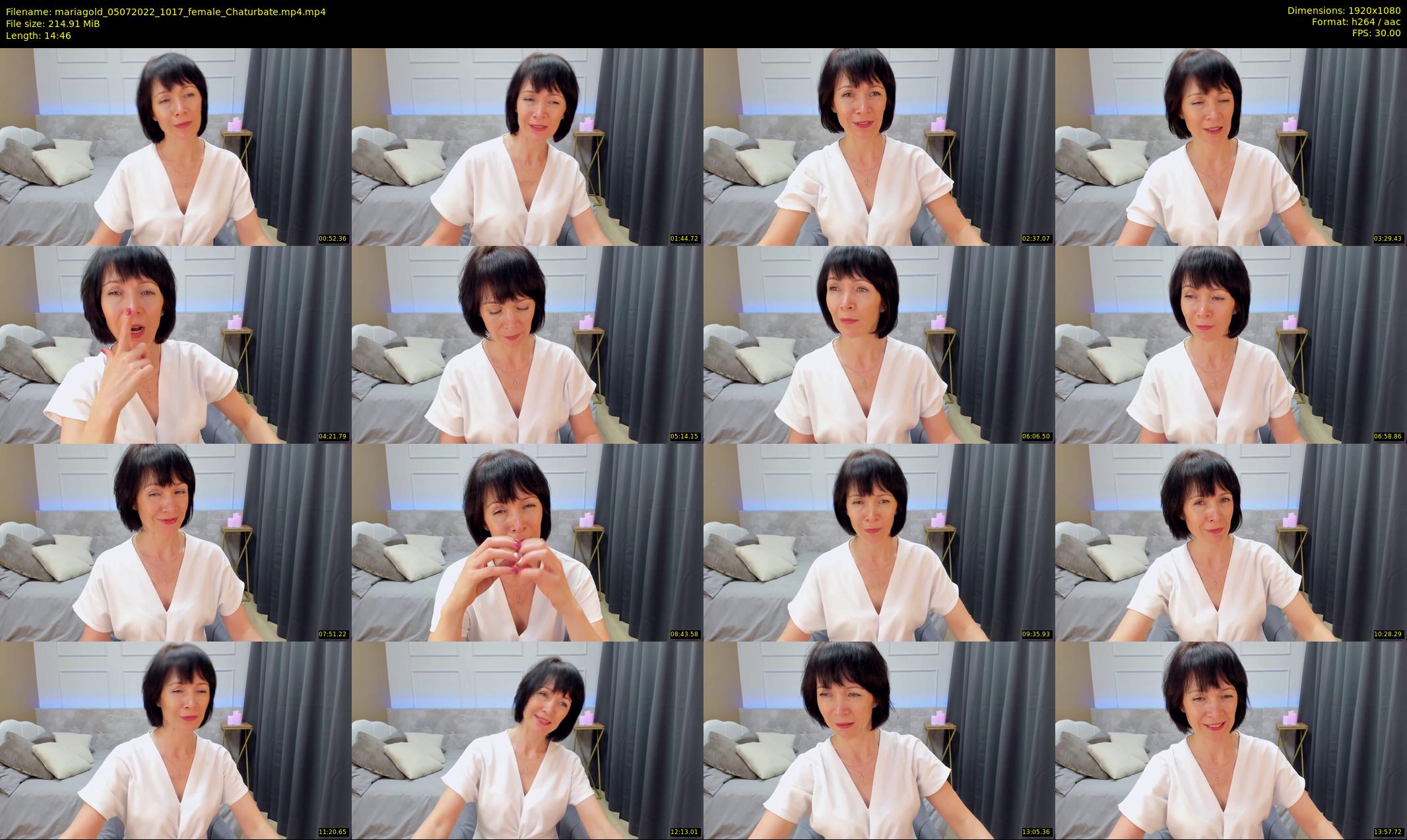mariagold — 15 minute Chaturbate female cam show recording, 1080p, Jul 5, 2022