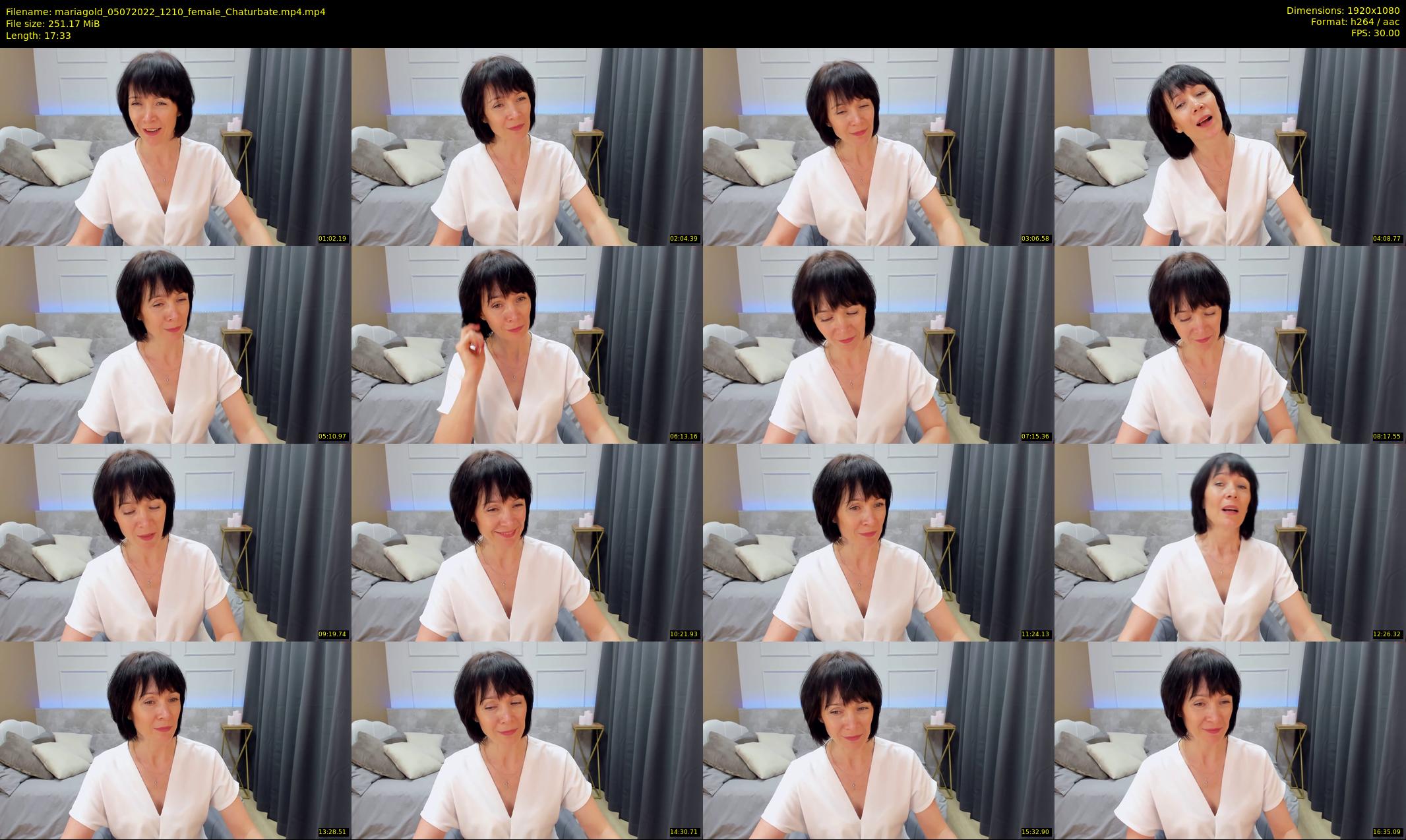 mariagold — 18 minute Chaturbate female cam show recording, 1080p, Jul 5, 2022