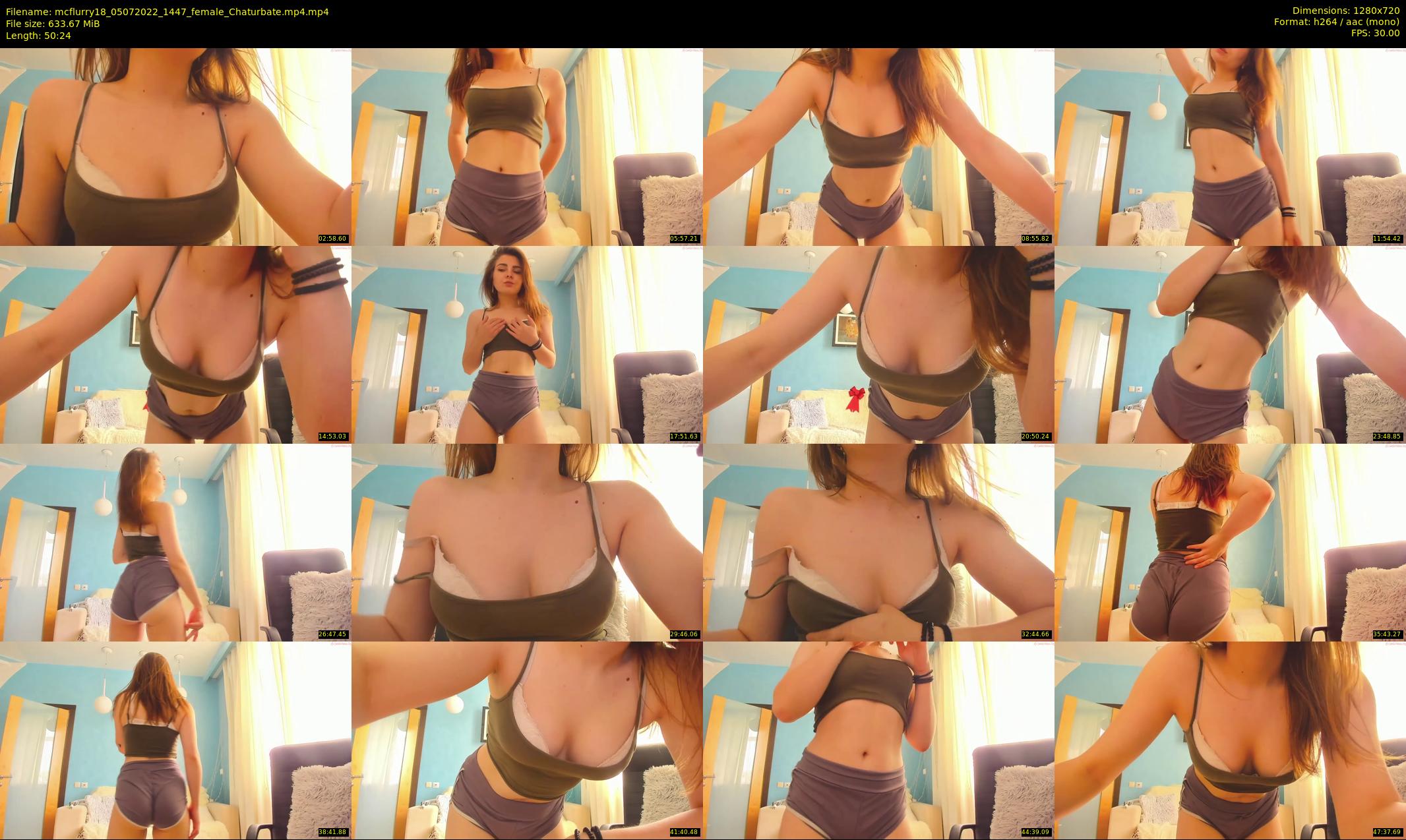 mcflurry18 — 51 minute Chaturbate female cam show recording, 720p, Jul 5, 2022