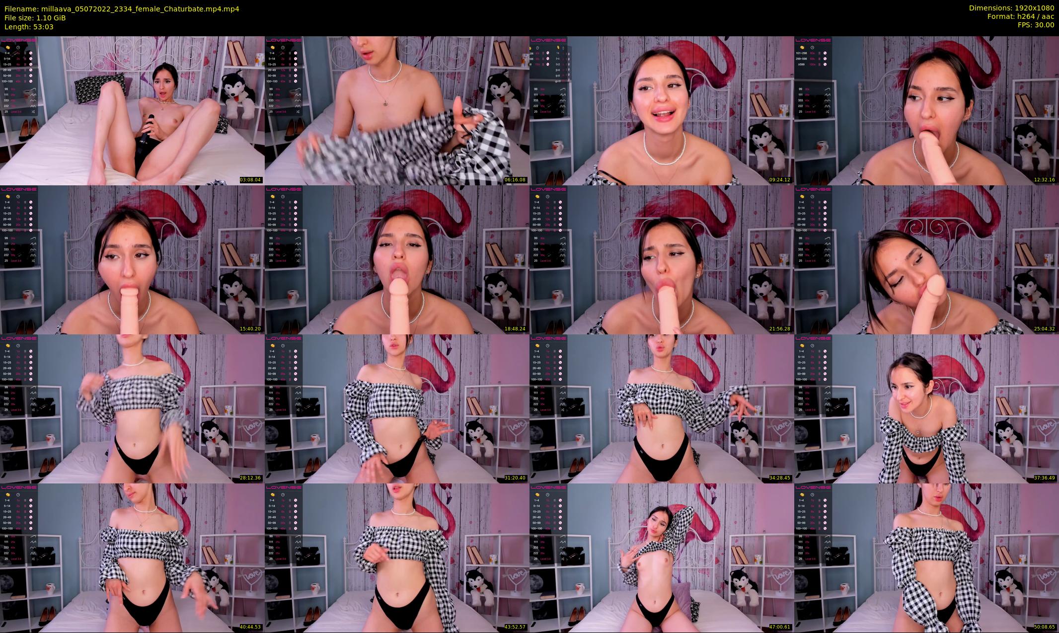 millaava — 54 minute Chaturbate female cam show recording, 1080p, Jul 5, 2022