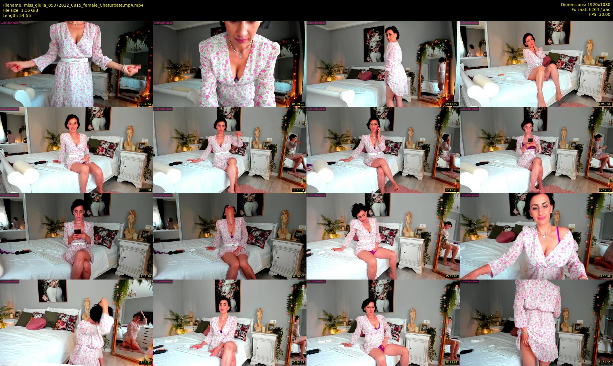 miss_giulia — 55 minute Chaturbate female cam show recording, 1080p, Jul 5, 2022