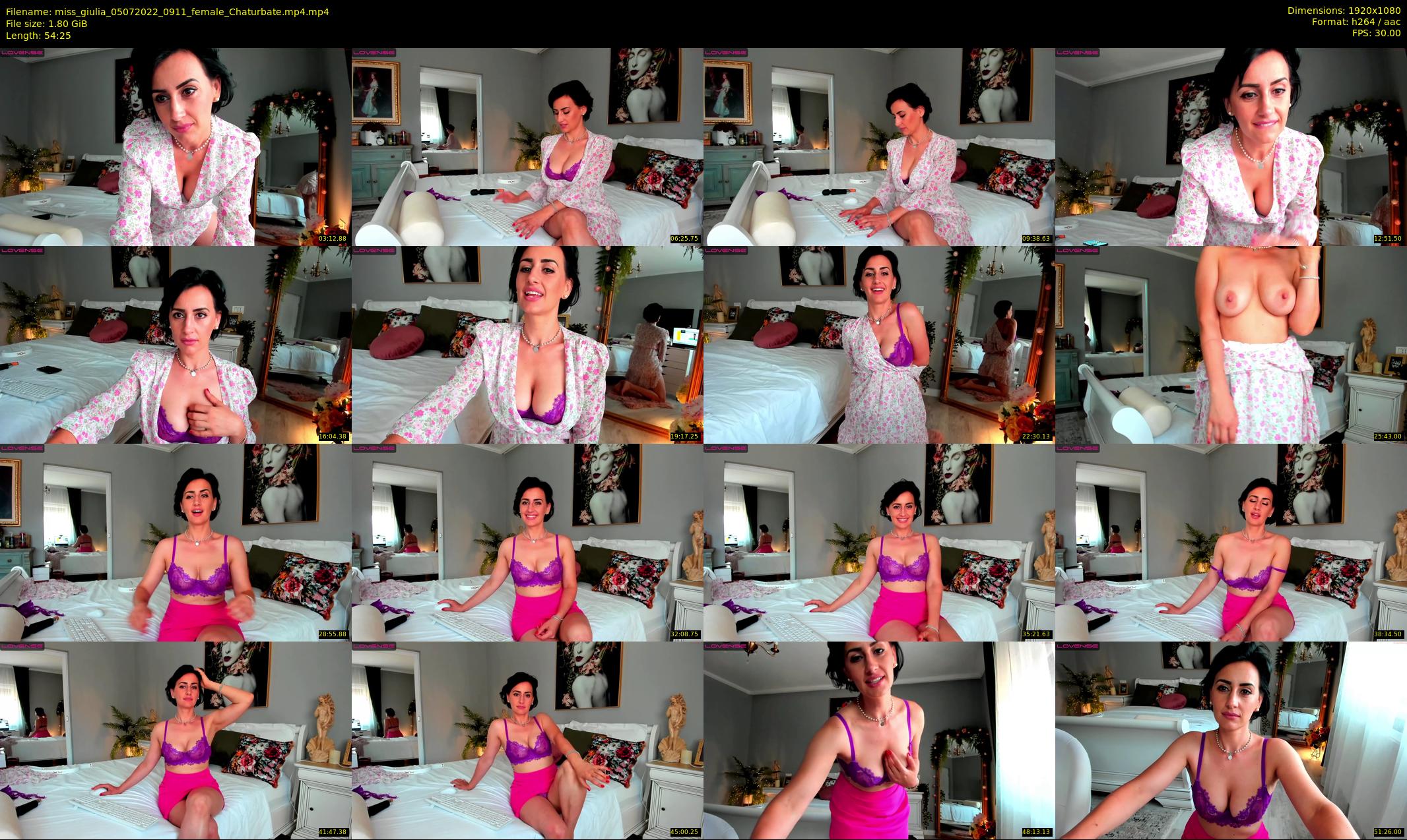 miss_giulia — 55 minute Chaturbate female cam show recording, 1080p, Jul 5, 2022