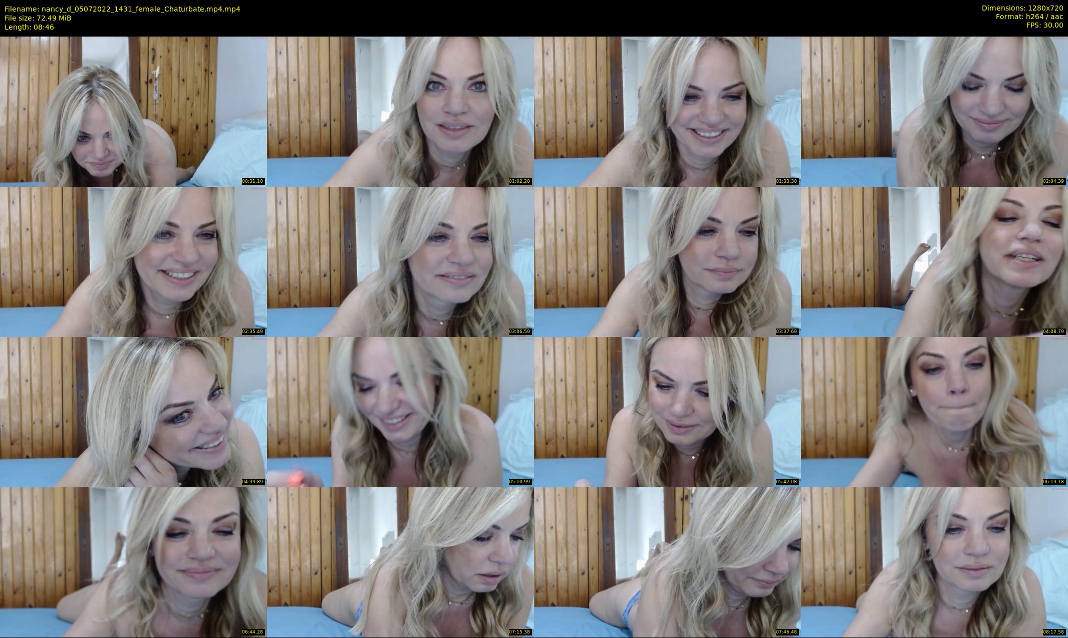 nancy_d — 9 minute Chaturbate female cam show recording, 720p, Jul 5, 2022