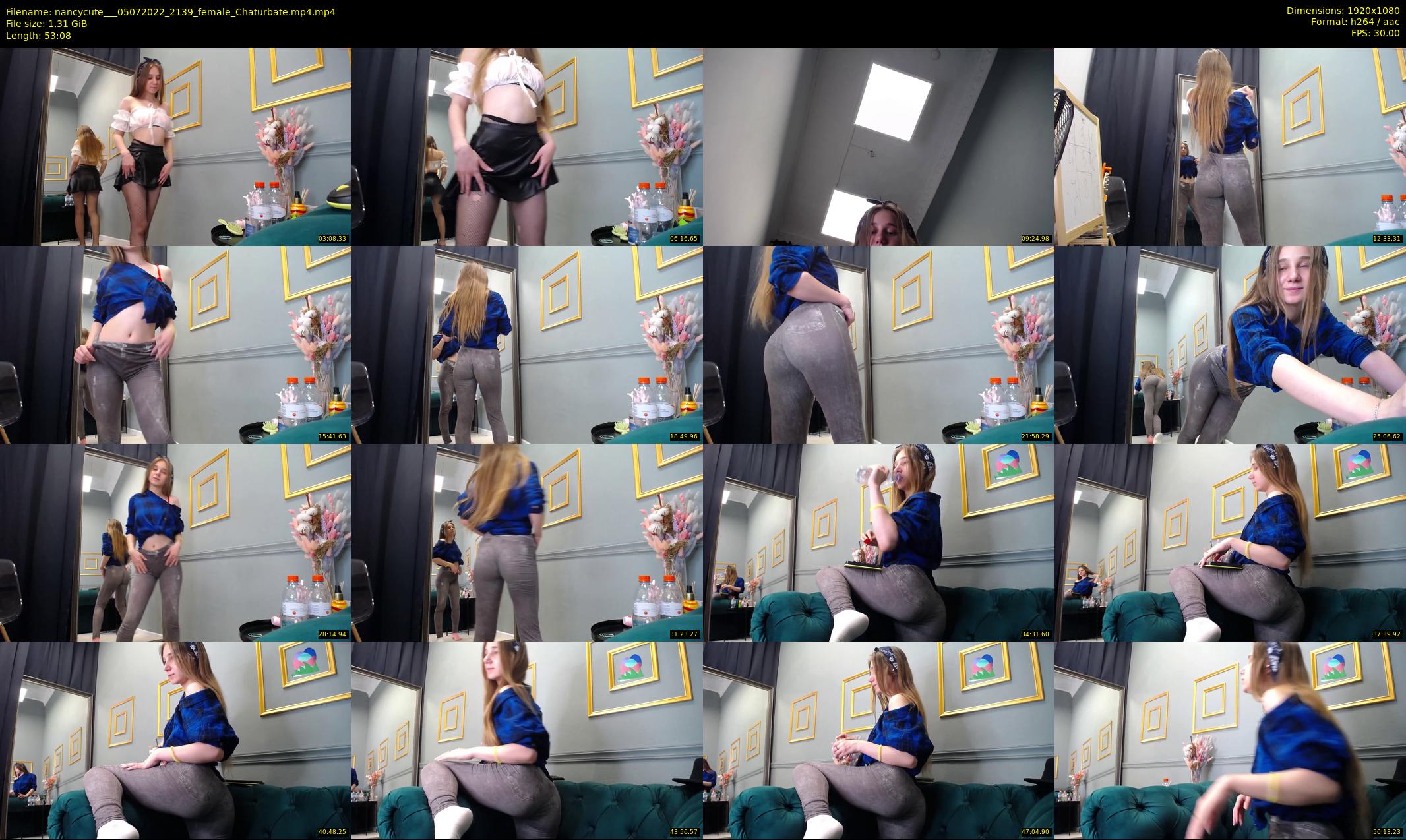 nancycute__ — 54 minute Chaturbate female cam show recording, 1080p, Jul 5, 2022