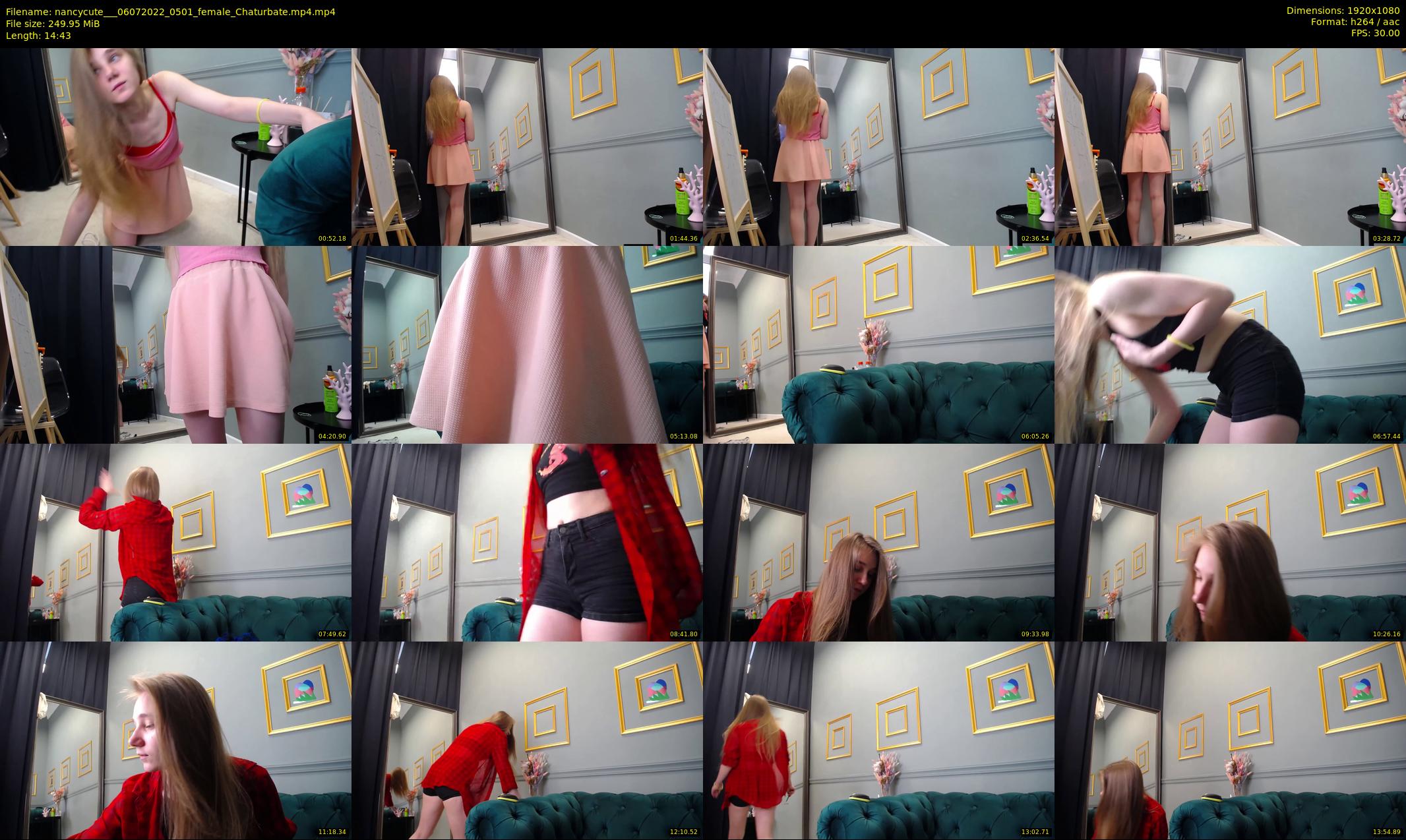 nancycute__ — 15 minute Chaturbate female cam show recording, 1080p, Jul 6, 2022