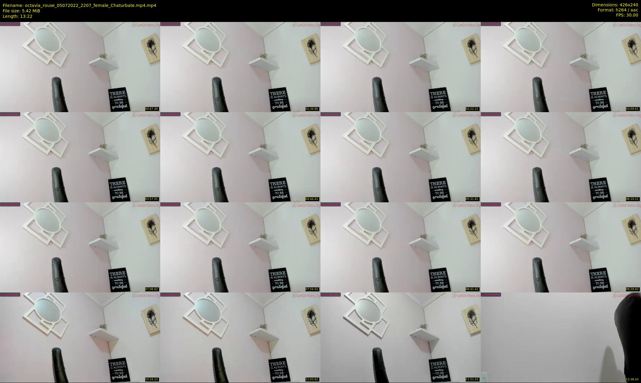octavia_rouse — 14 minute Chaturbate female cam show recording, SD, Jul 5, 2022