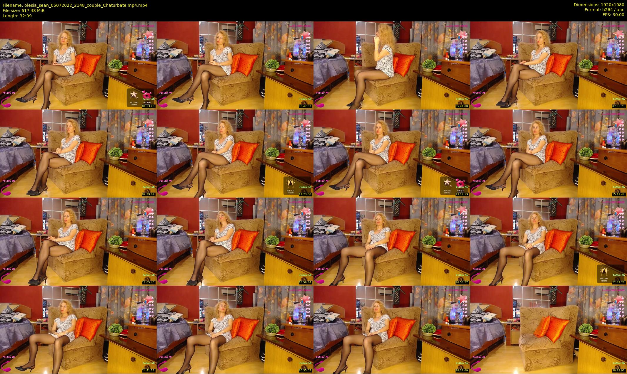 olesia_sean — 33 minute Chaturbate couple cam show recording, 1080p, Jul 5, 2022