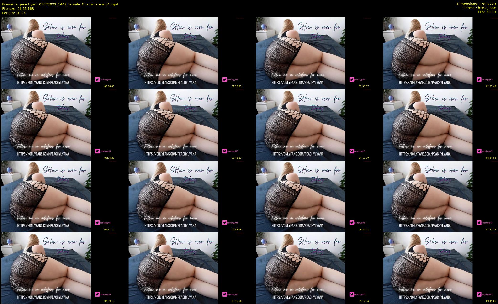 peachyym — 11 minute Chaturbate female cam show recording, 720p, Jul 5, 2022
