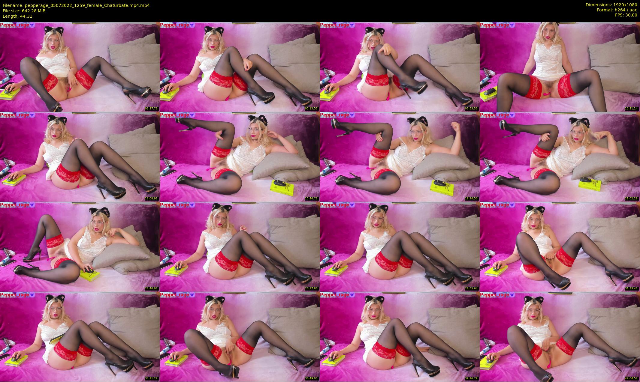 pepperage — 45 minute Chaturbate female cam show recording, 1080p, Jul 5, 2022