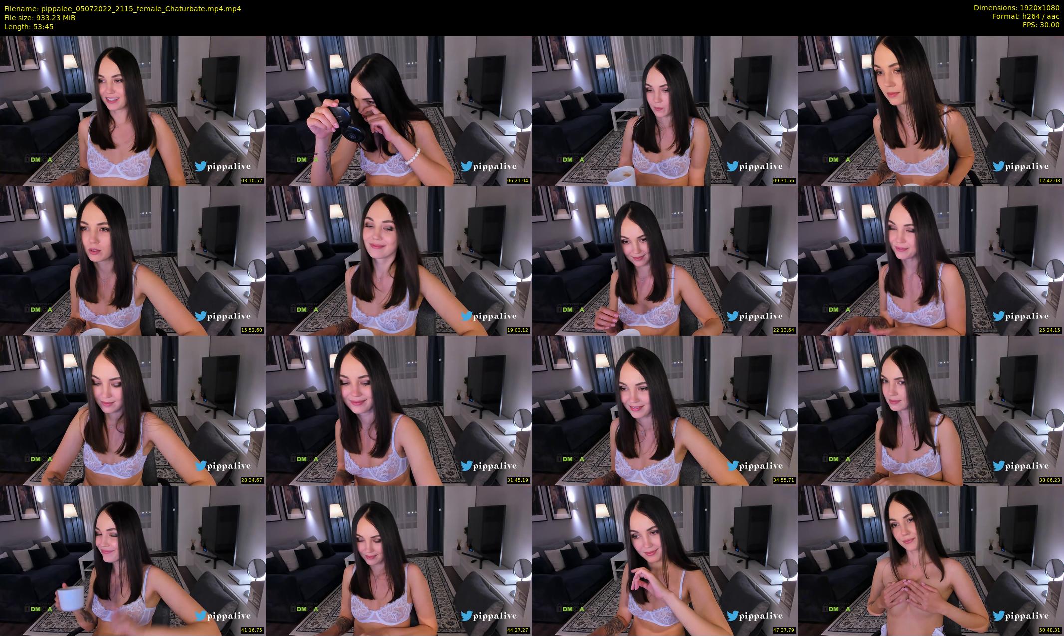 pippalee — 54 minute Chaturbate female cam show recording, 1080p, Jul 5, 2022