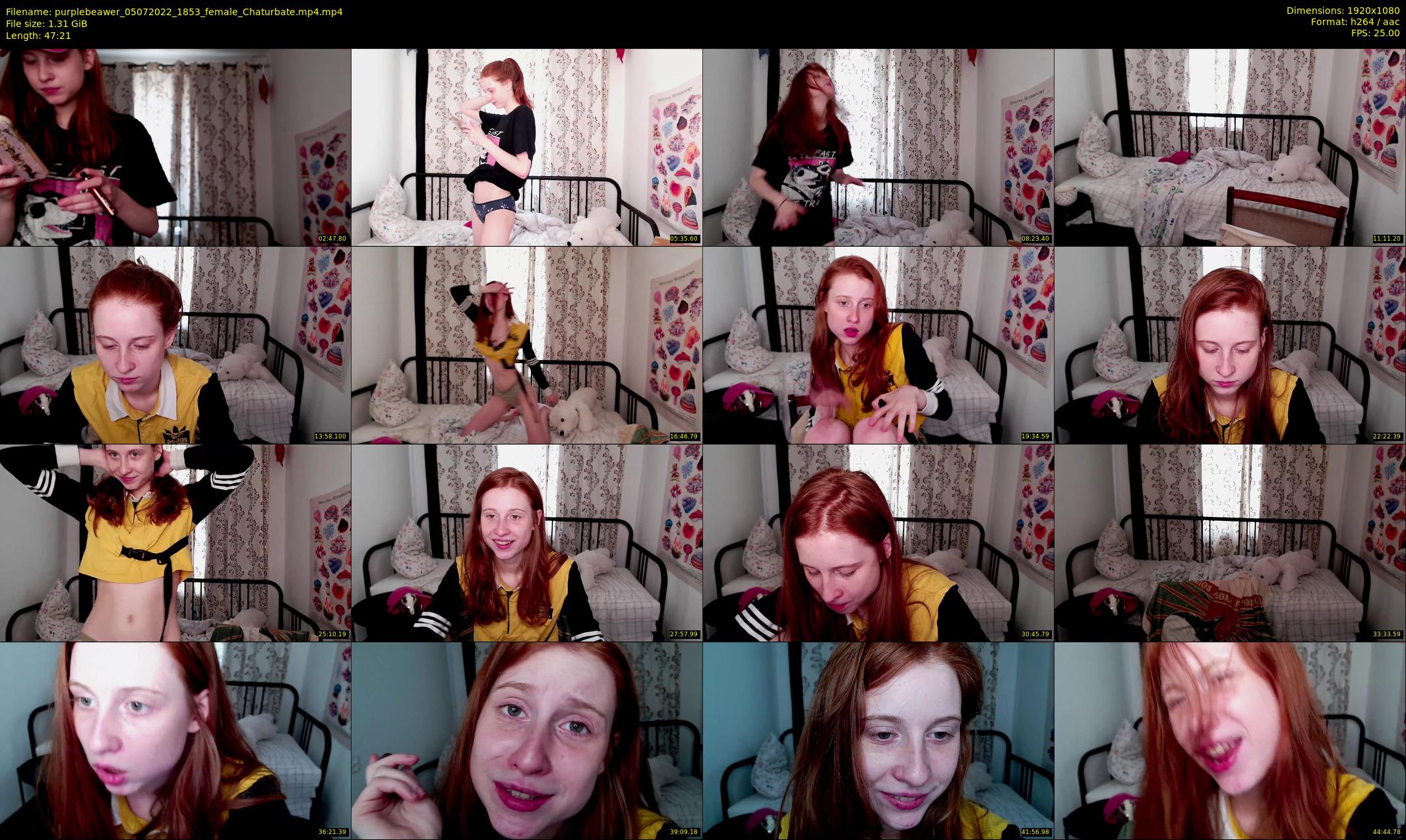 purplebeawer — 48 minute Chaturbate female cam show recording, 1080p, Jul 5, 2022