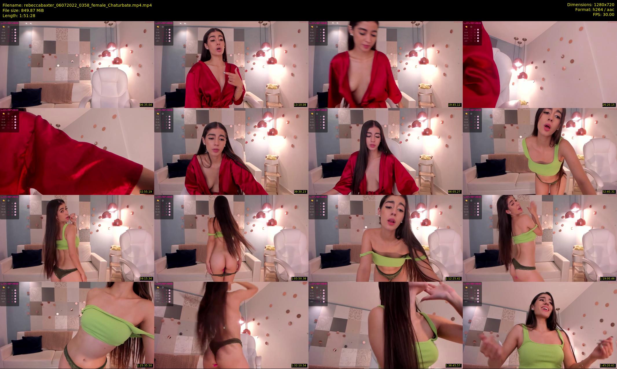 rebeccabaxter — 112 minute Chaturbate female cam show recording, 720p, Jul 6, 2022