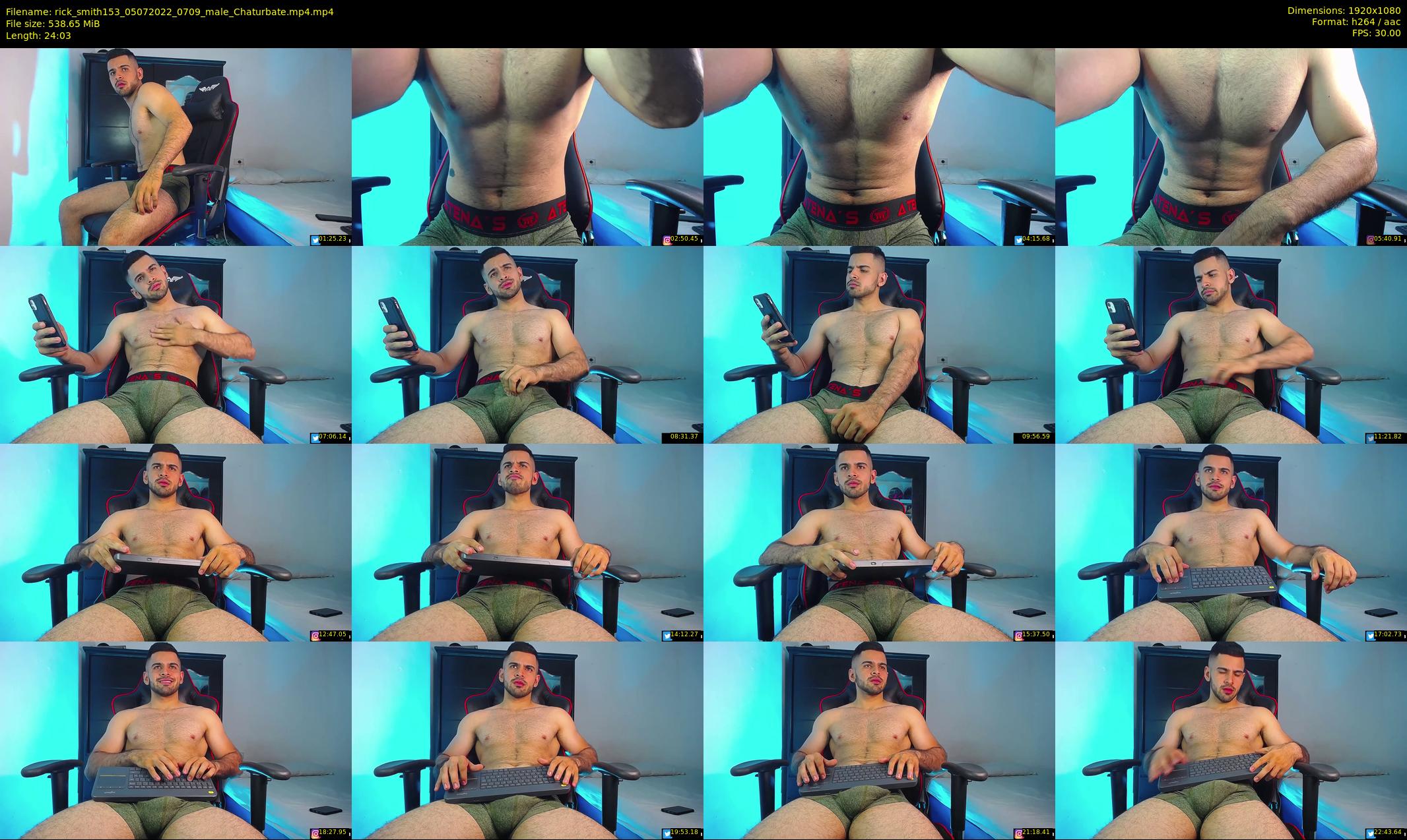 rick_smith153 — 25 minute Chaturbate male cam show recording, 1080p, Jul 5, 2022