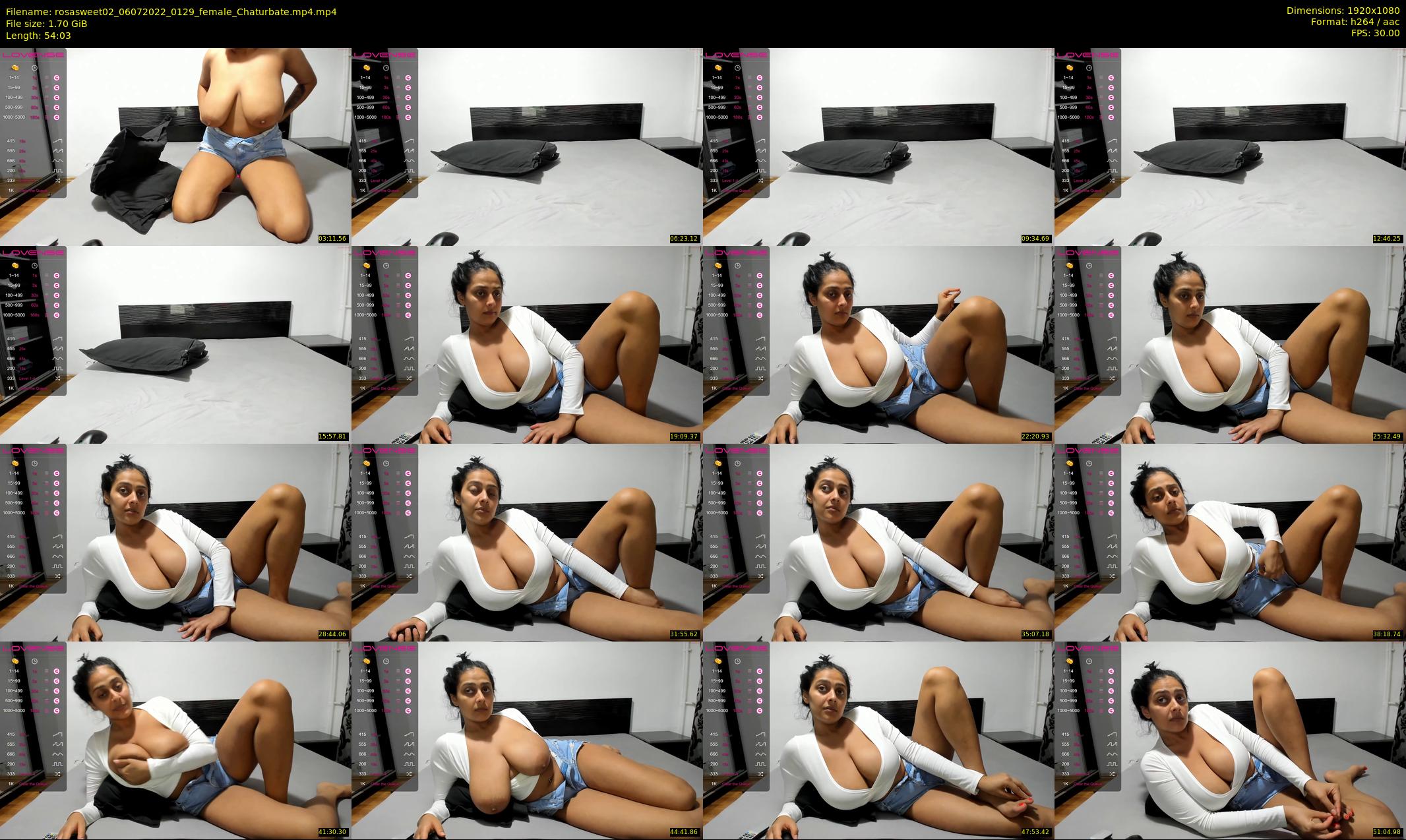 rosasweet02 — 55 minute Chaturbate female cam show recording, 1080p, Jul 6, 2022