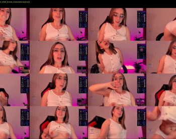 sammypeachex — 55 minute Chaturbate female cam show recording, 1080p, Jul 5, 2022