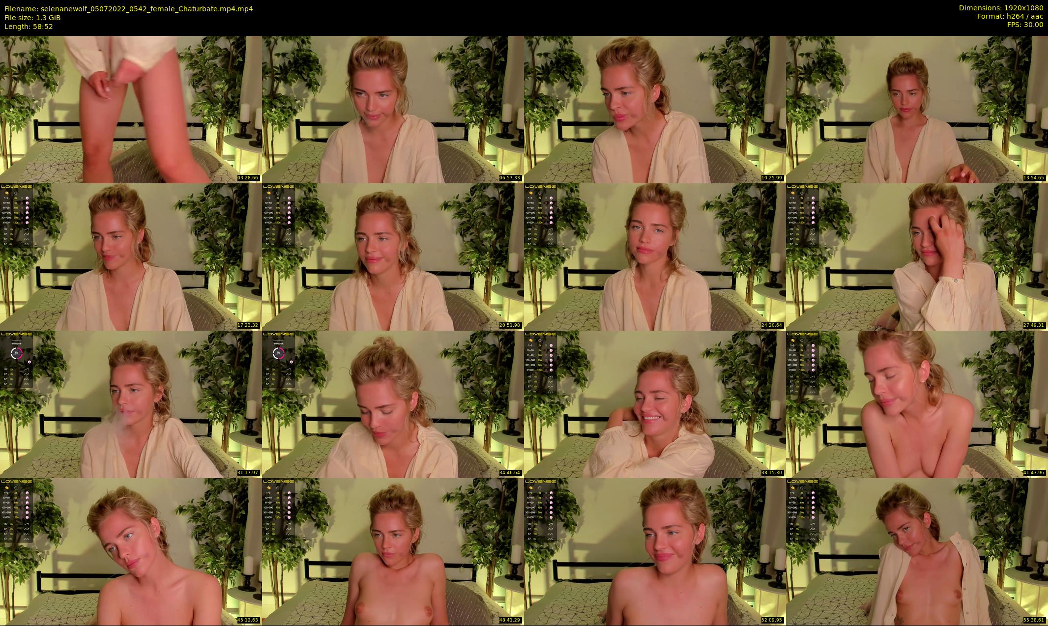 selenanewolf — 59 minute Chaturbate couple cam show recording, 1080p, Jul 5, 2022