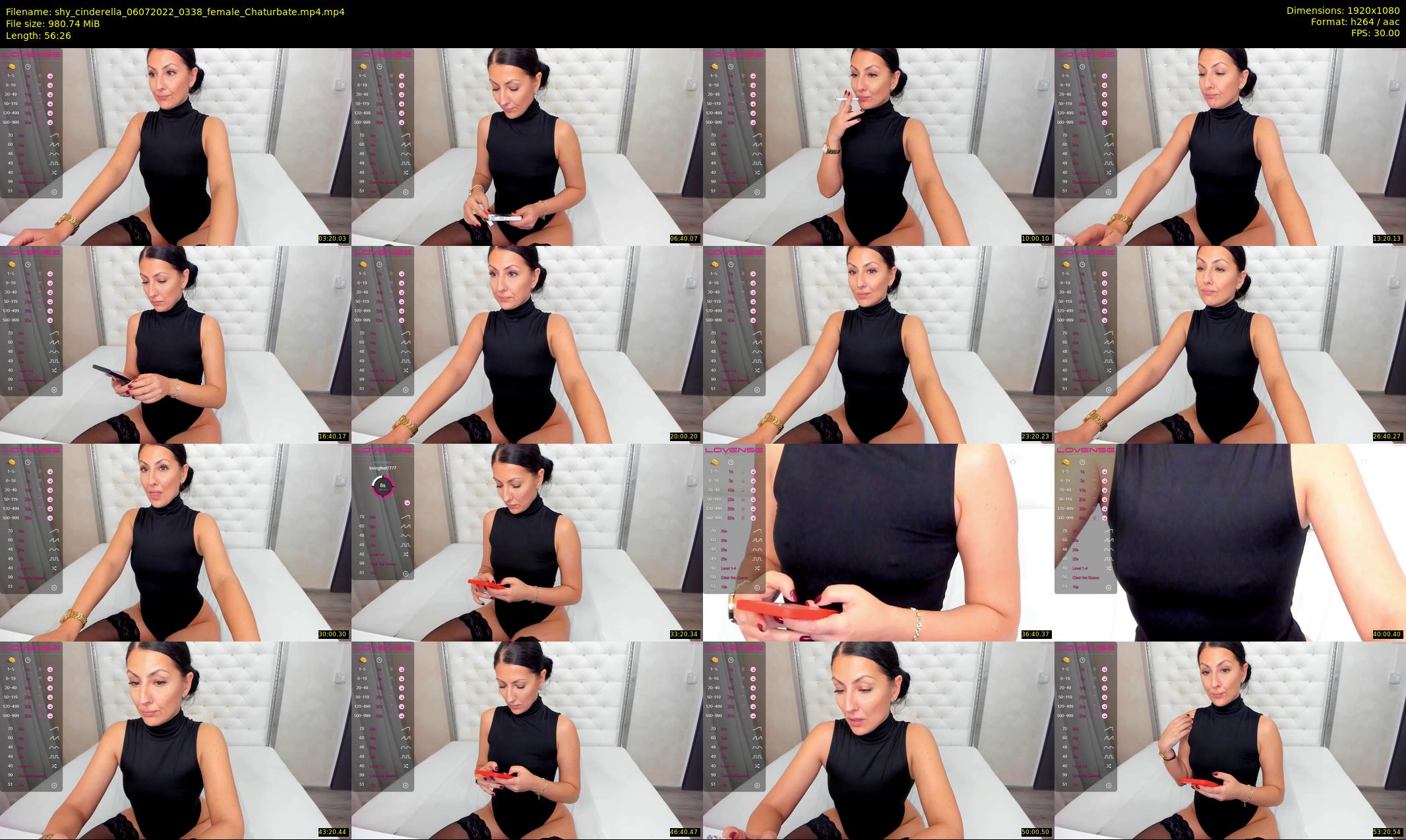 shy_cinderella — 57 minute Chaturbate female cam show recording, 1080p, Jul 6, 2022