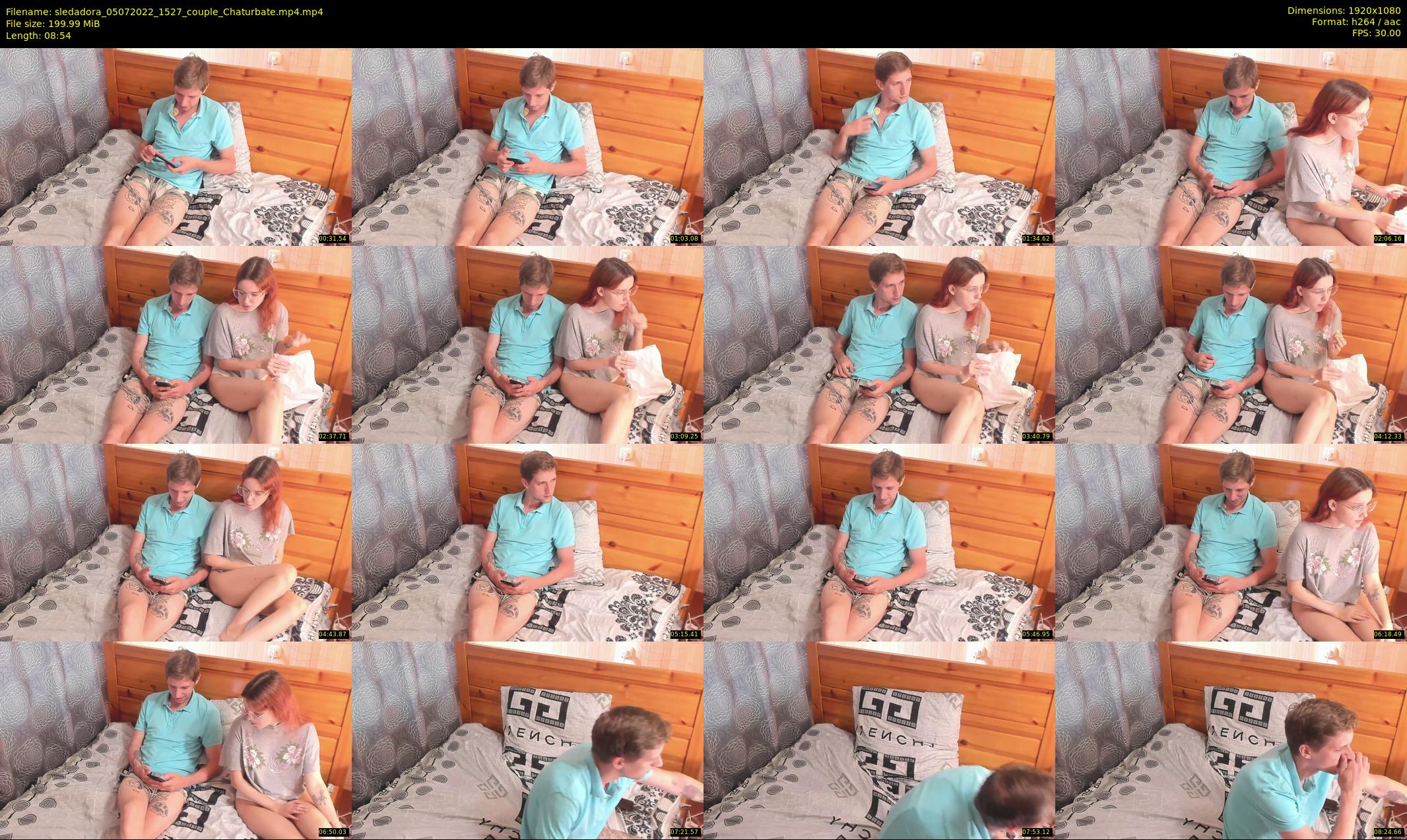 sledadora — 9 minute Chaturbate couple cam show recording, 1080p, Jul 5, 2022