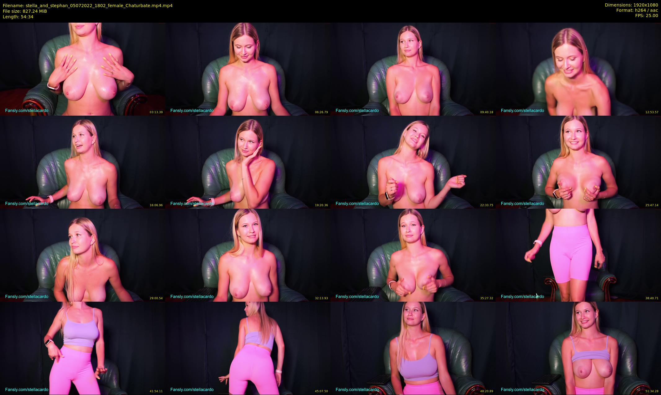 stella_and_stephan — 55 minute Chaturbate couple cam show recording, 1080p, Jul 5, 2022