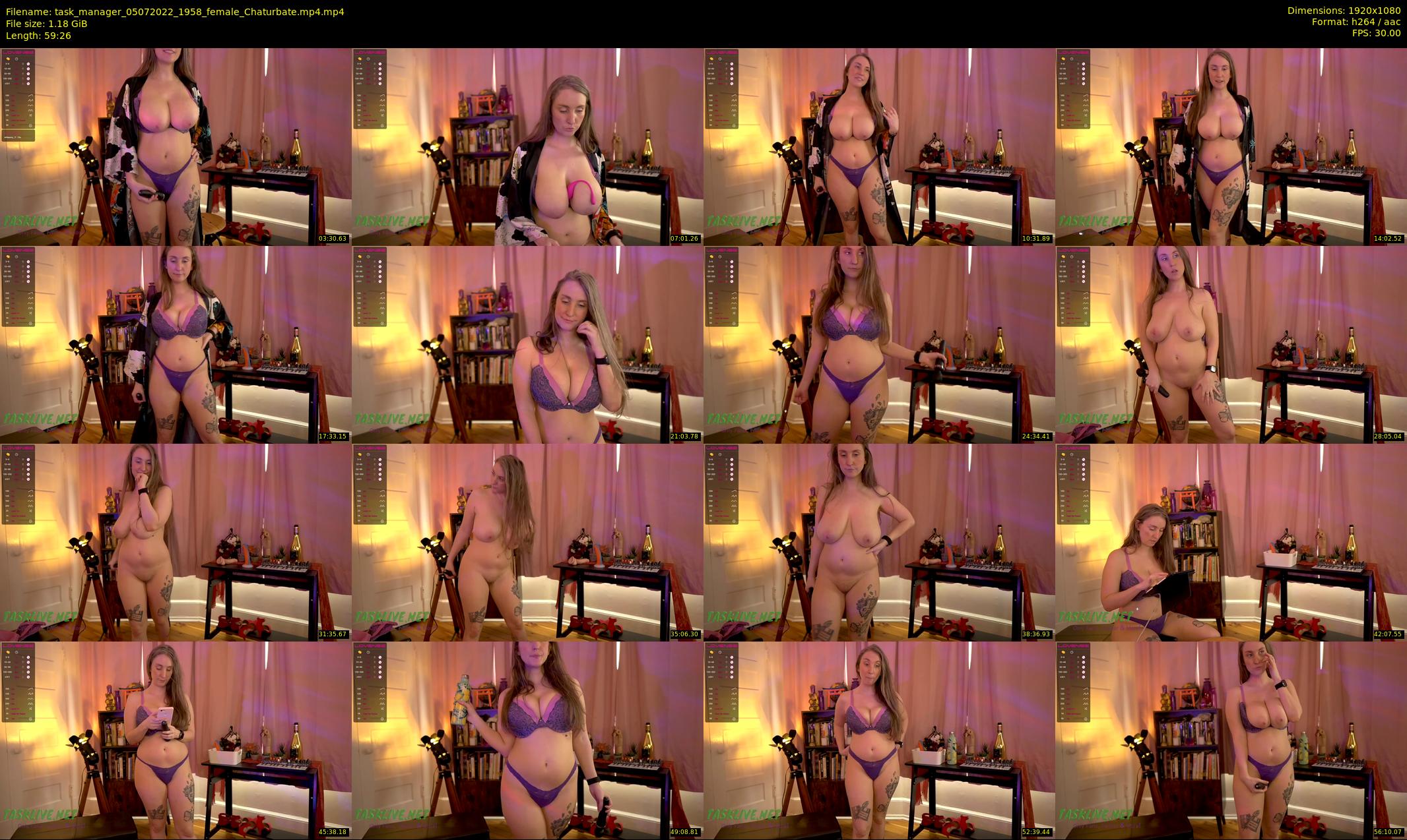 task_manager — 60 minute Chaturbate couple cam show recording, 1080p, Jul 5, 2022