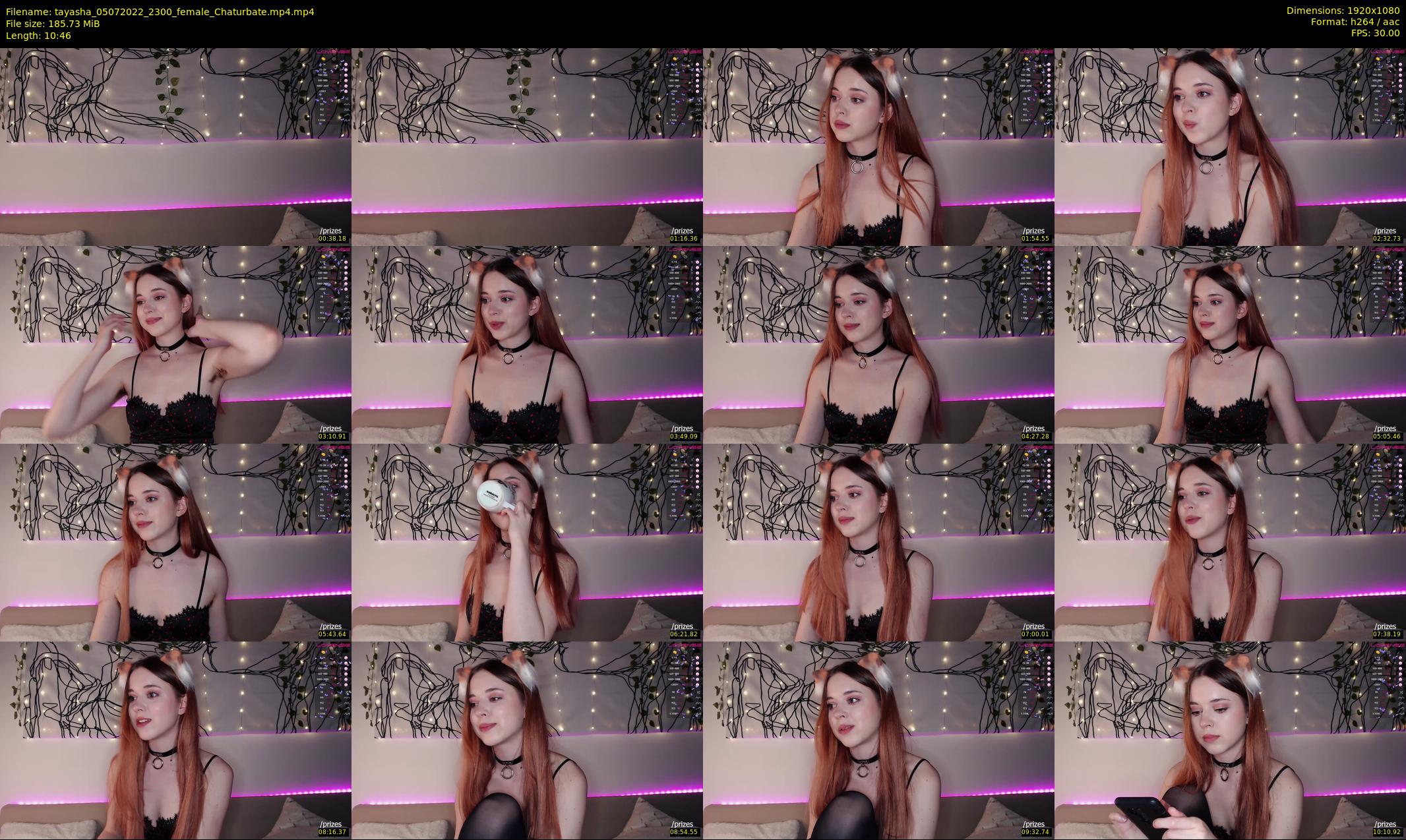 tayasha — 11 minute Chaturbate female cam show recording, 1080p, Jul 5, 2022