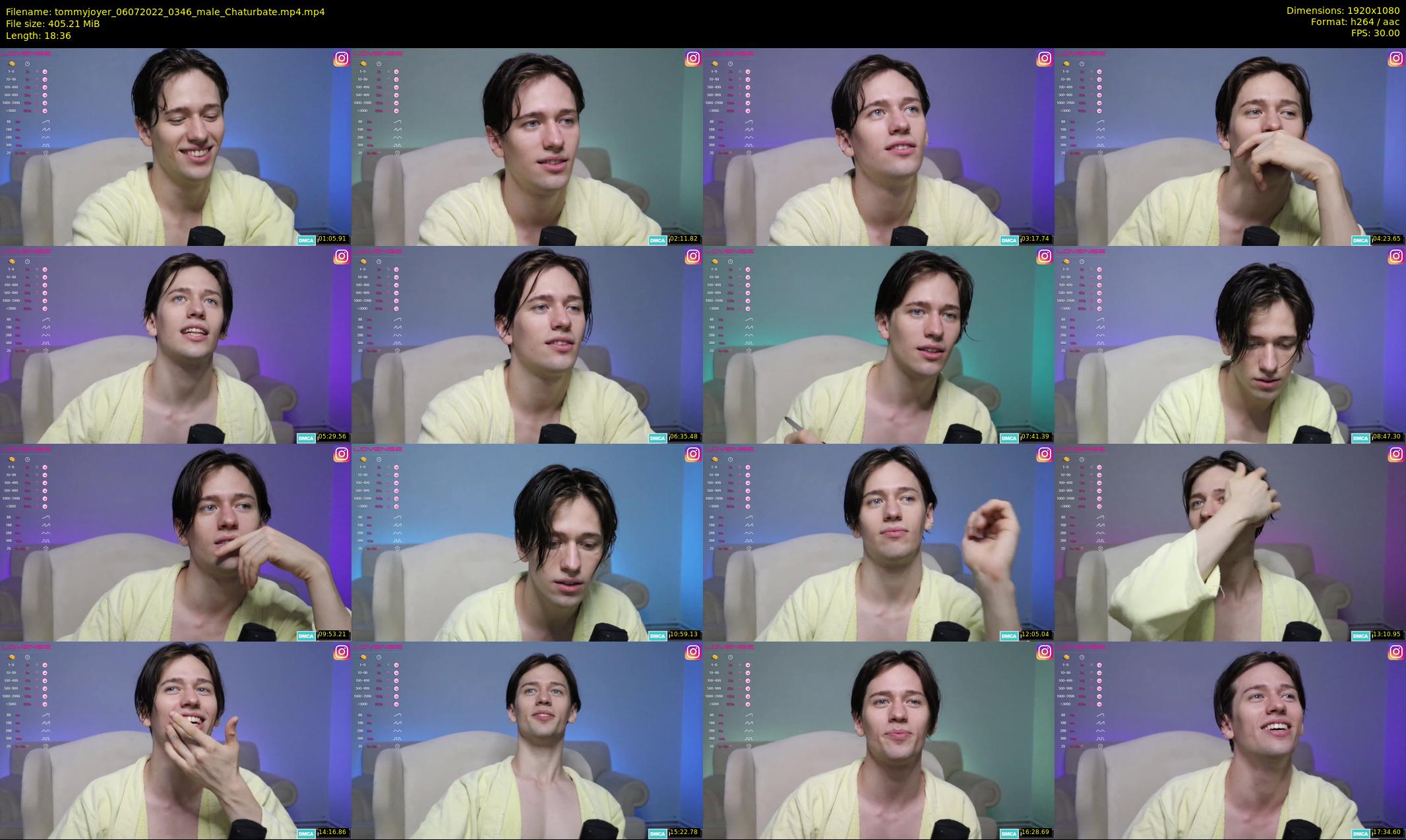 tommyjoyer — 19 minute Chaturbate male cam show recording, 1080p, Jul 6, 2022
