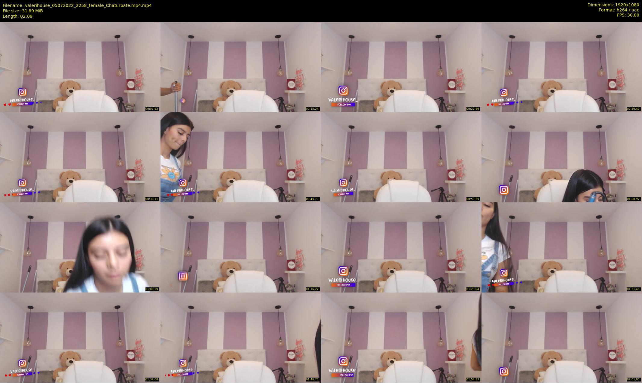 valerihouse — 3 minute Chaturbate female cam show recording, 1080p, Jul 5, 2022