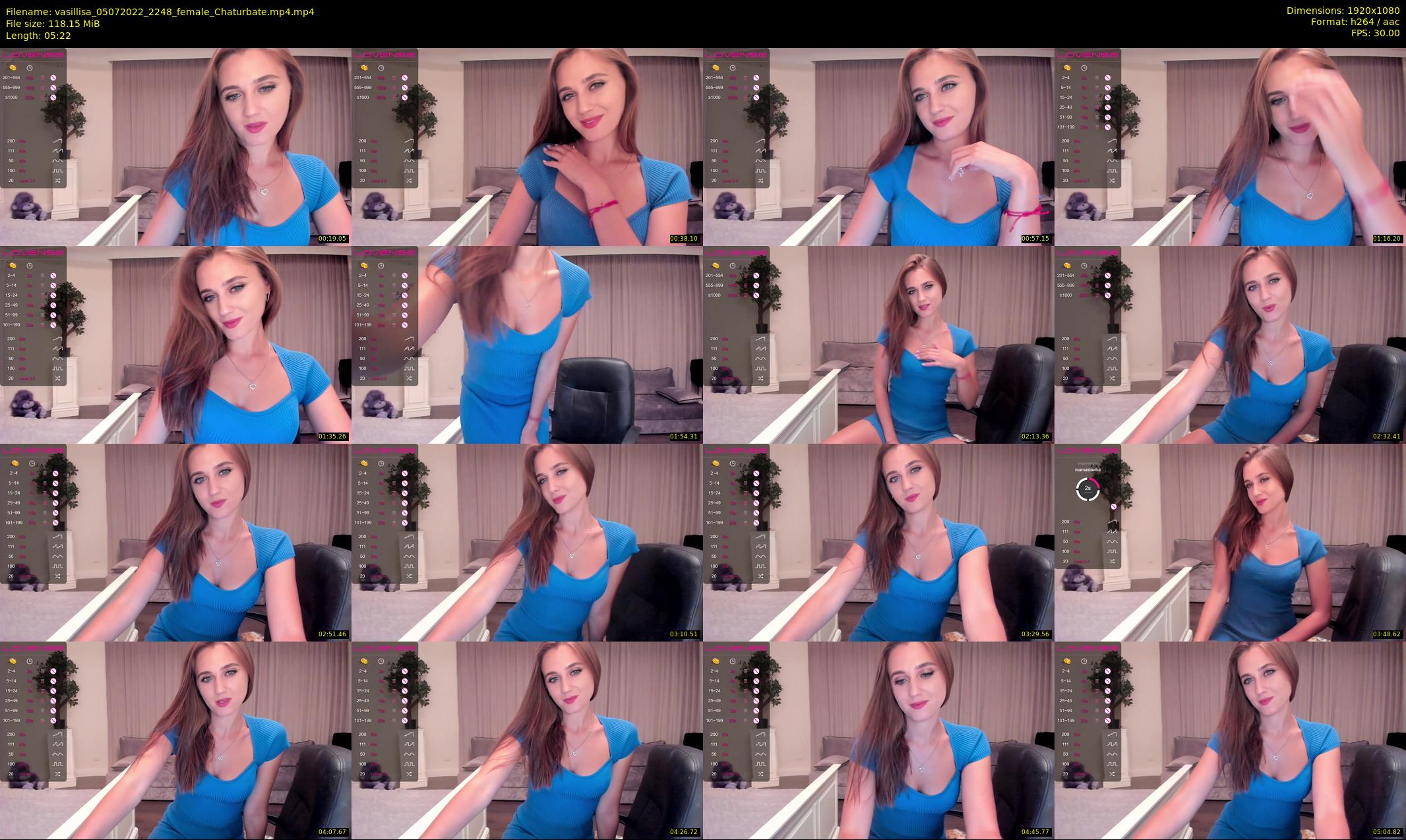 vasillisa — 6 minute Chaturbate female cam show recording, 1080p, Jul 5, 2022