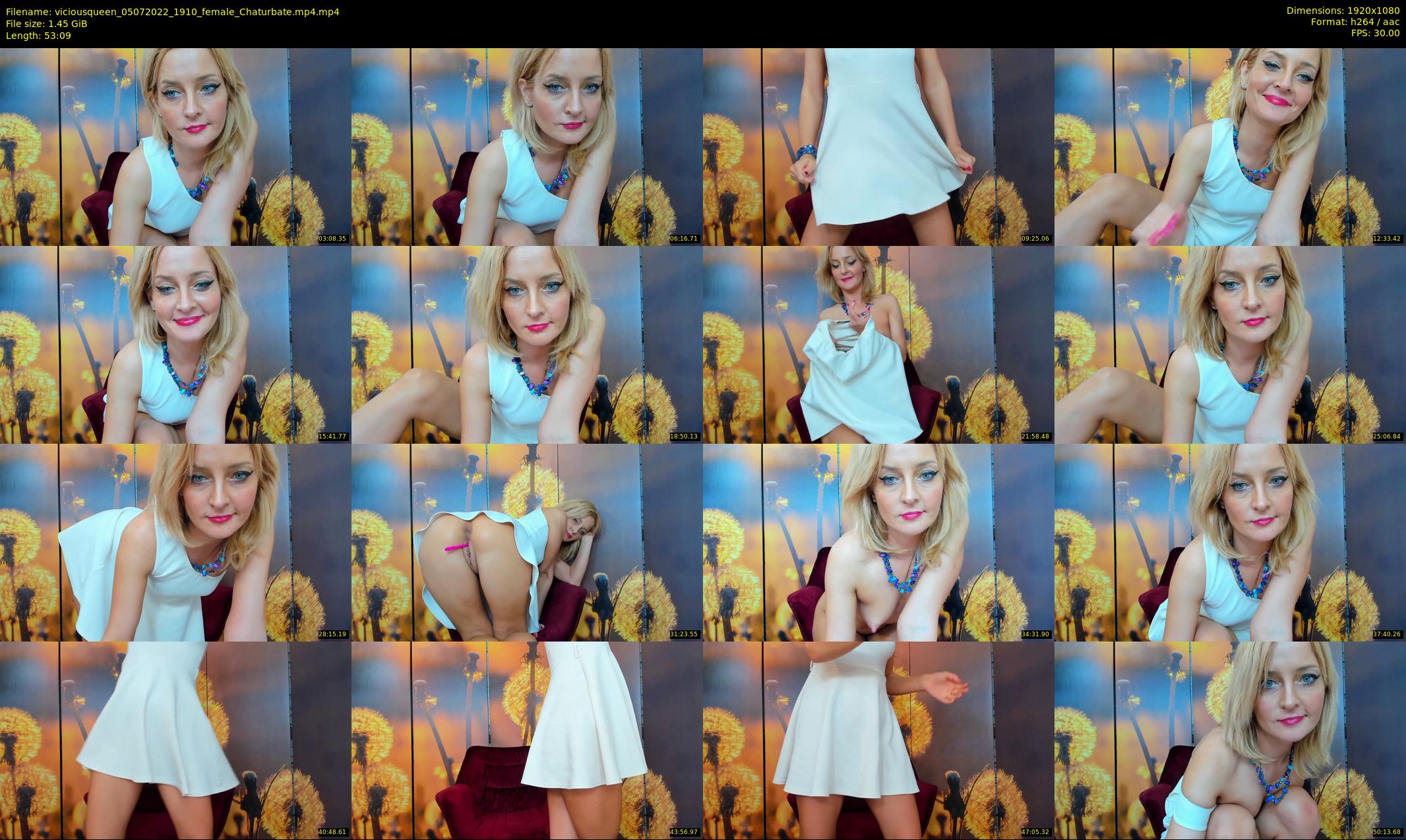 viciousqueen — 54 minute Chaturbate female cam show recording, 1080p, Jul 5, 2022