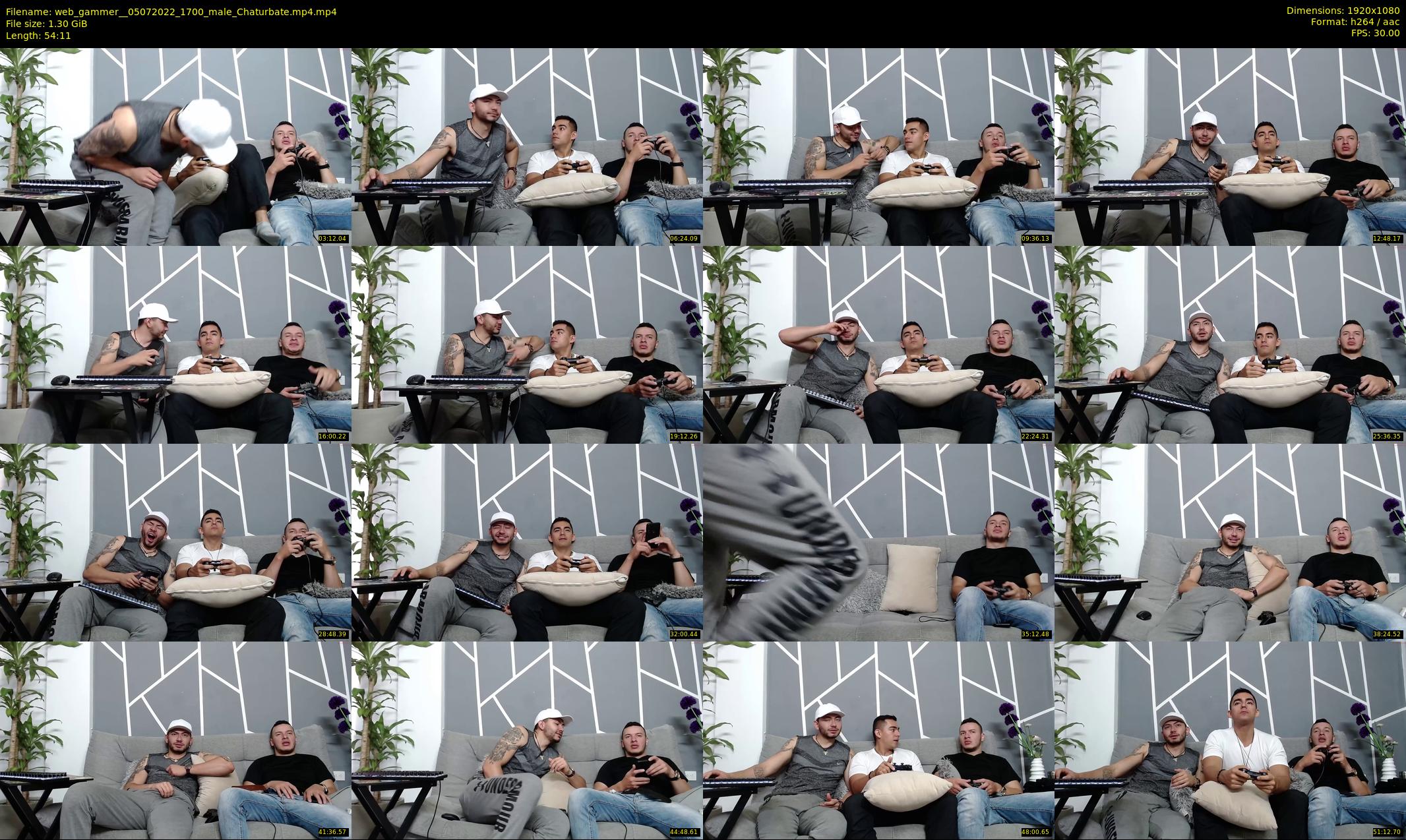 web_gammer_ — 55 minute Chaturbate male cam show recording, 1080p, Jul 5, 2022