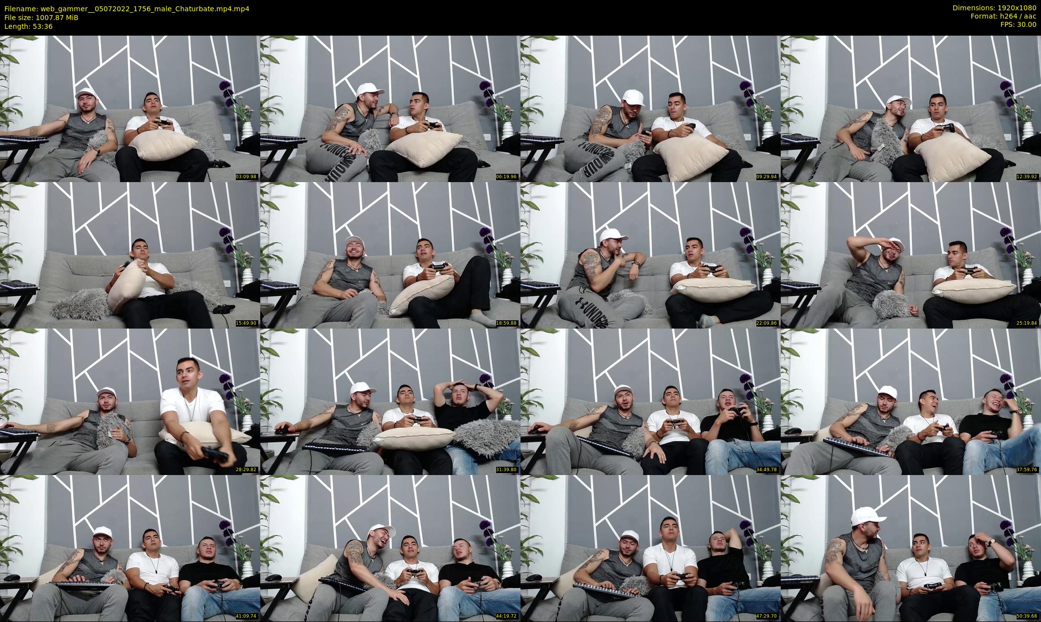 web_gammer_ — 54 minute Chaturbate male cam show recording, 1080p, Jul 5, 2022