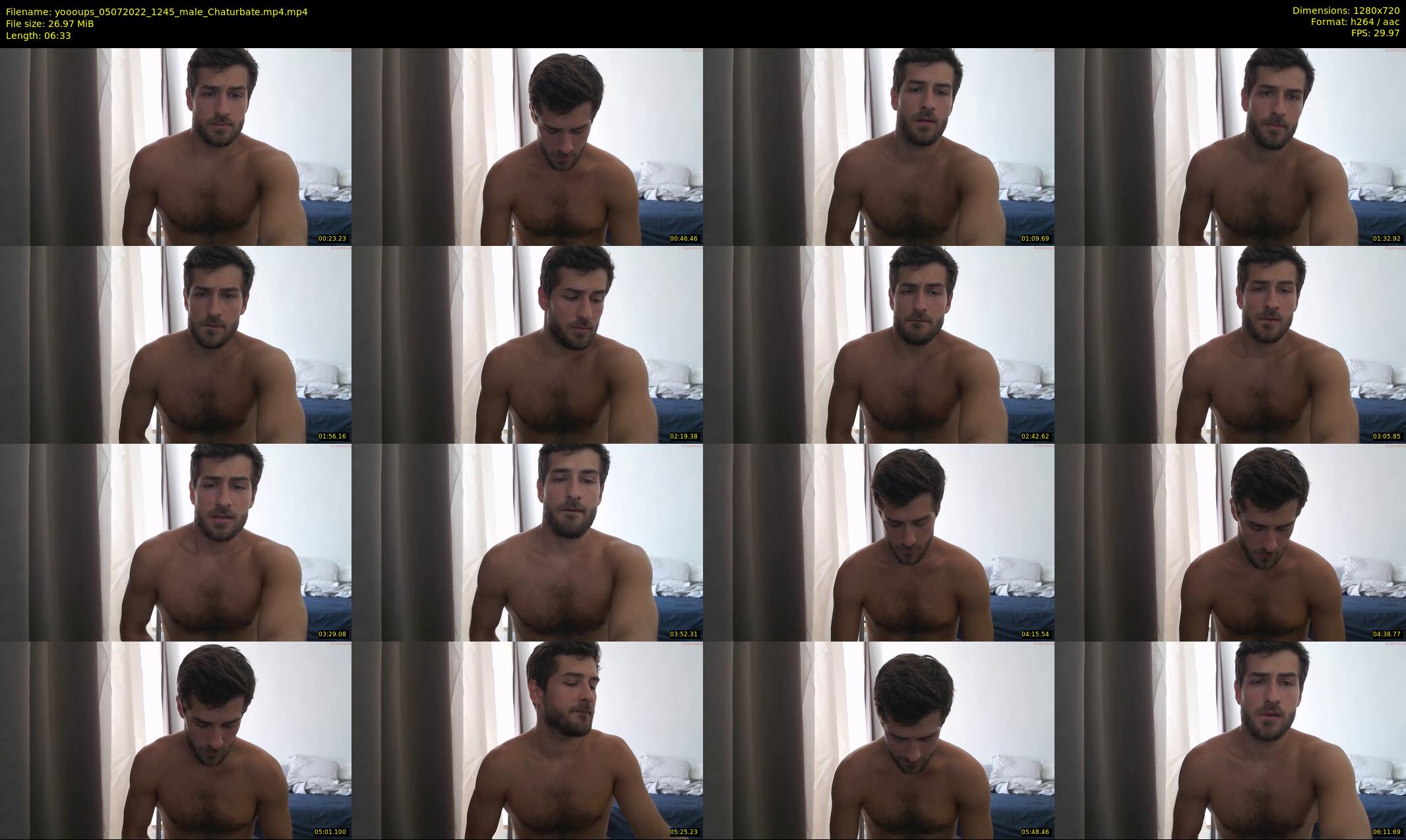 yoooups — 7 minute Chaturbate male cam show recording, 720p, Jul 5, 2022