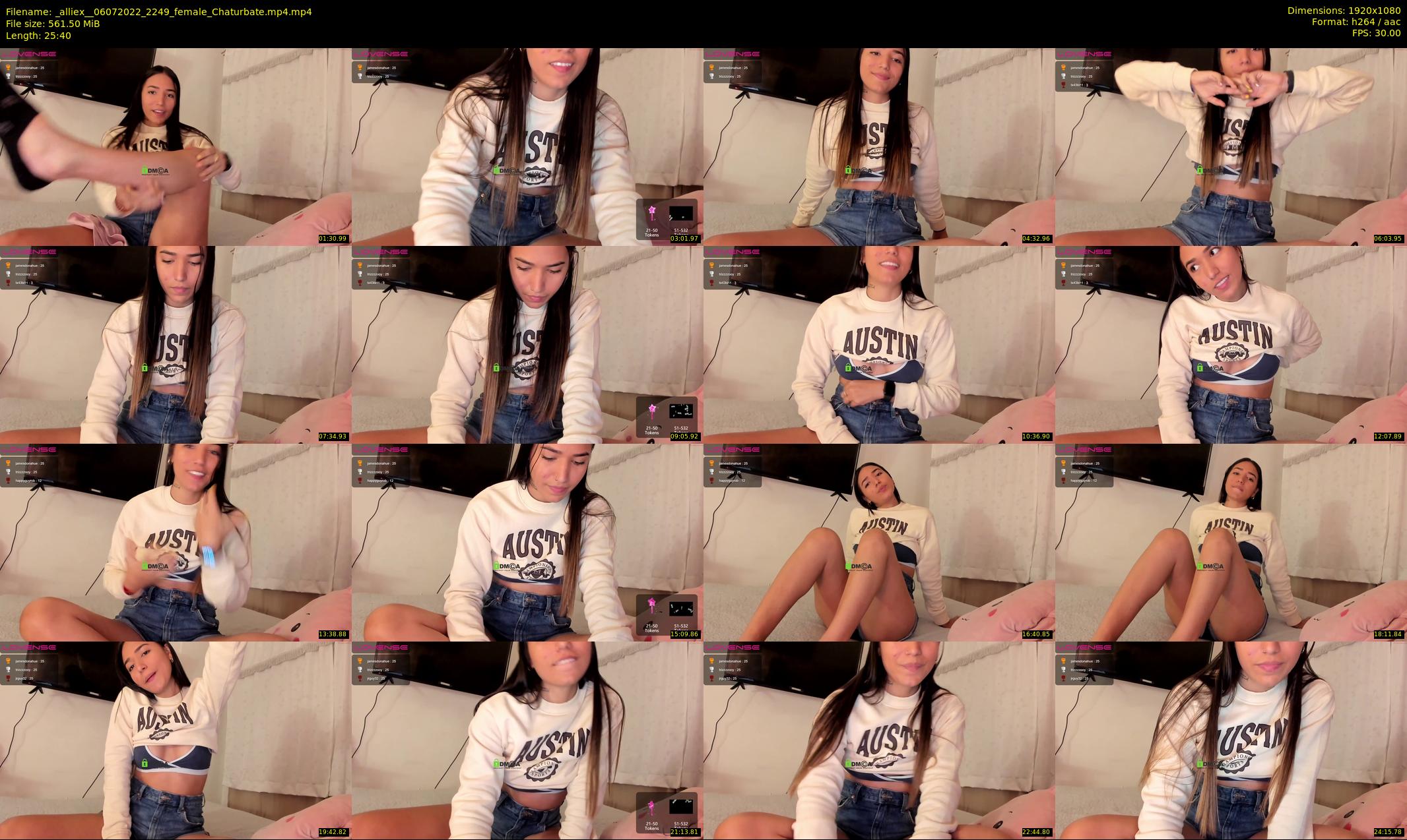 _alliex_ — 26 minute Chaturbate female cam show recording, 1080p, Jul 6, 2022