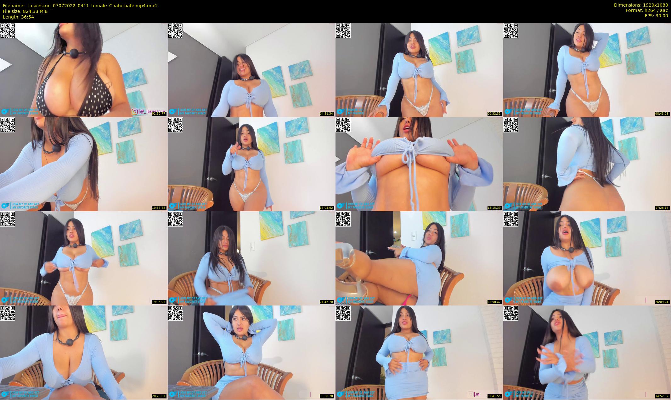 _lasuescun — 37 minute Chaturbate female cam show recording, 1080p, Jul 7, 2022