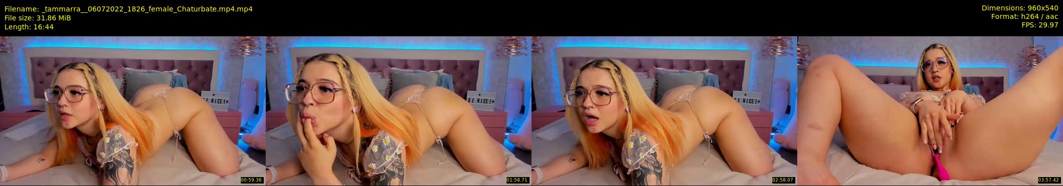 _tammarra_ — 17 minute Chaturbate female cam show recording, 480p, Jul 6, 2022
