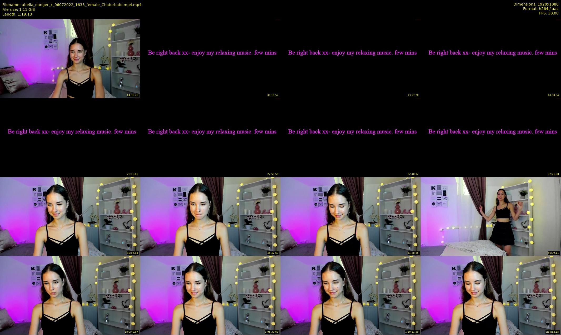abella_danger_x — 80 minute Chaturbate female cam show recording, 1080p, Jul 6, 2022