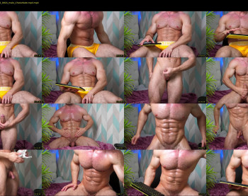 adam_muscle_ — 40 minute Chaturbate male cam show recording, 1080p, Jul 6, 2022