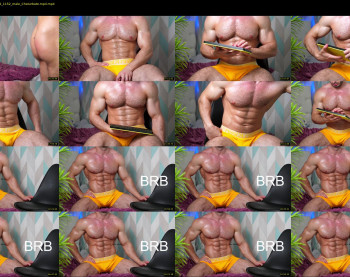 adam_muscle_ — 61 minute Chaturbate male cam show recording, 1080p, Jul 6, 2022
