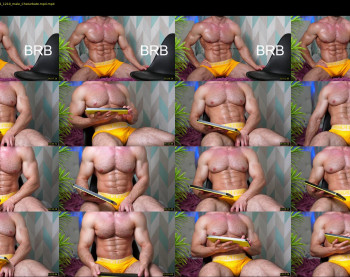 adam_muscle_ — 17 minute Chaturbate male cam show recording, 1080p, Jul 6, 2022