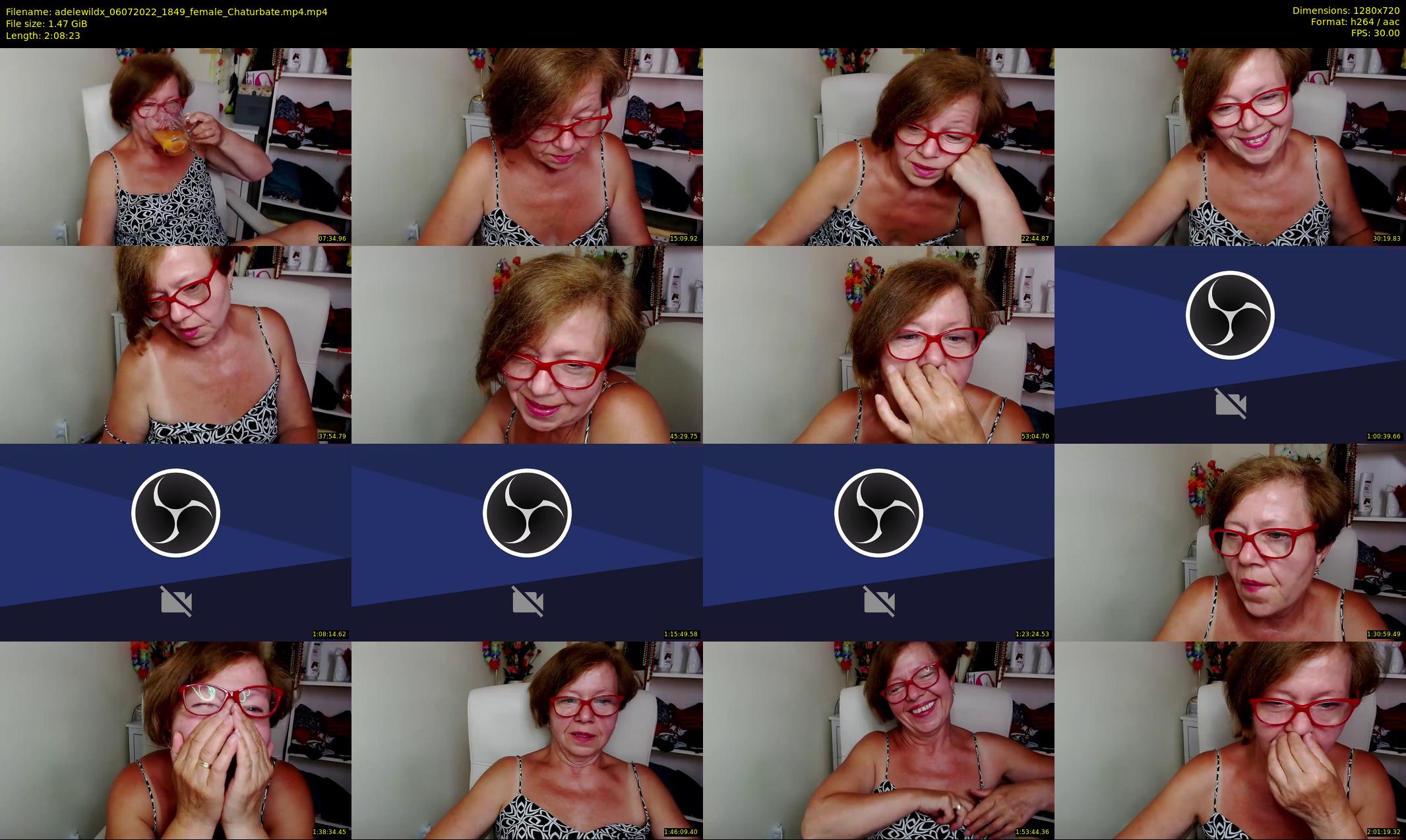 adelewildx — 129 minute Chaturbate female cam show recording, 720p, Jul 6, 2022