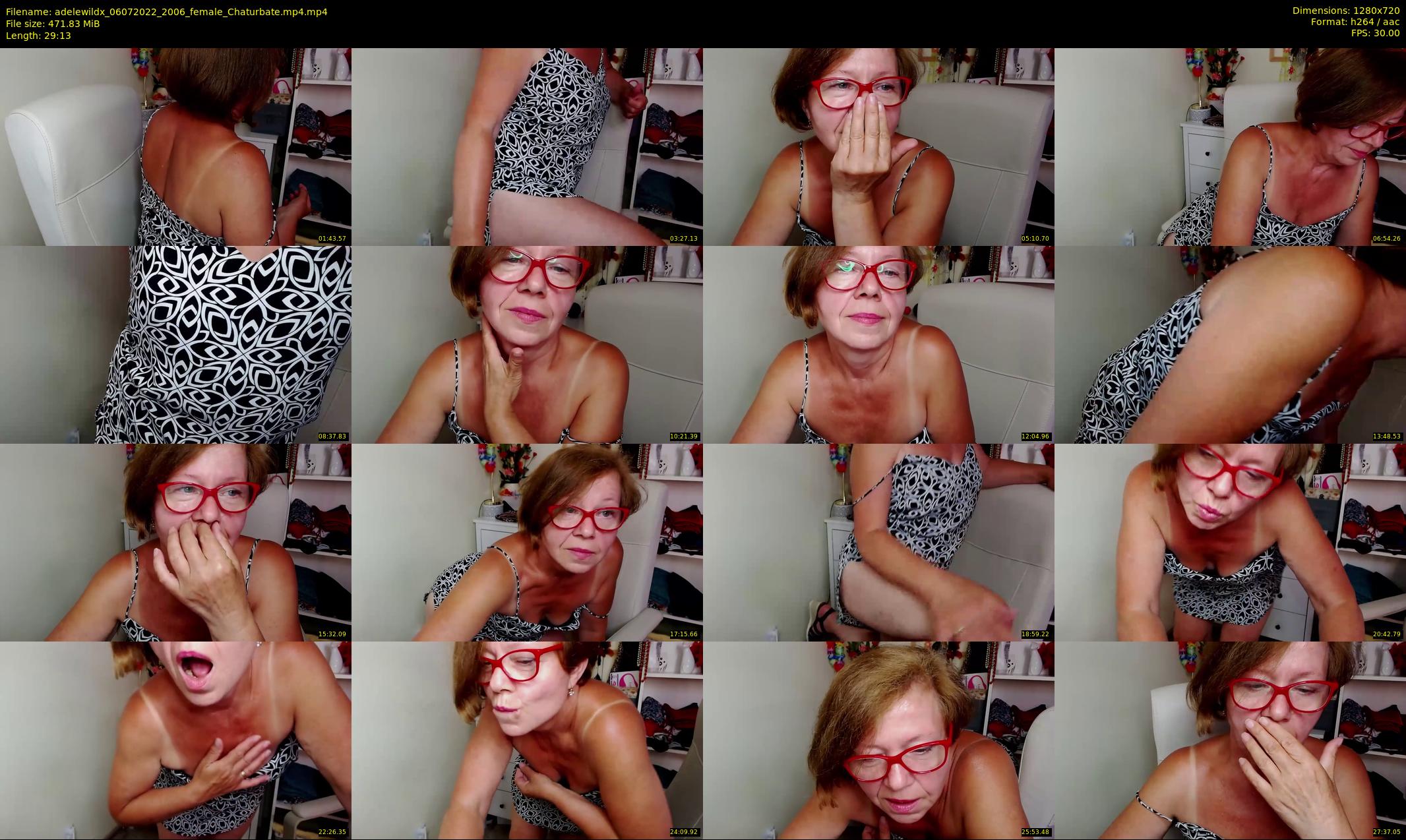 adelewildx — 30 minute Chaturbate female cam show recording, 720p, Jul 6, 2022