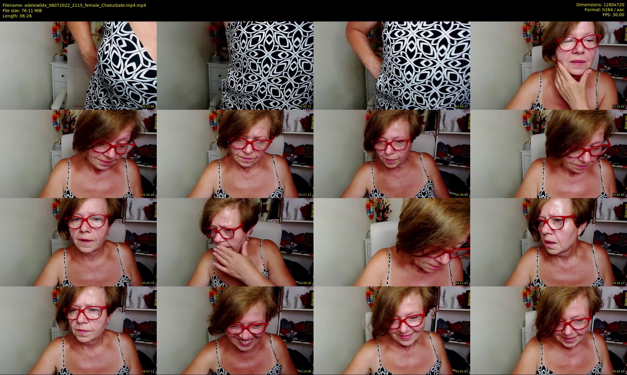 adelewildx — 7 minute Chaturbate female cam show recording, 720p, Jul 6, 2022