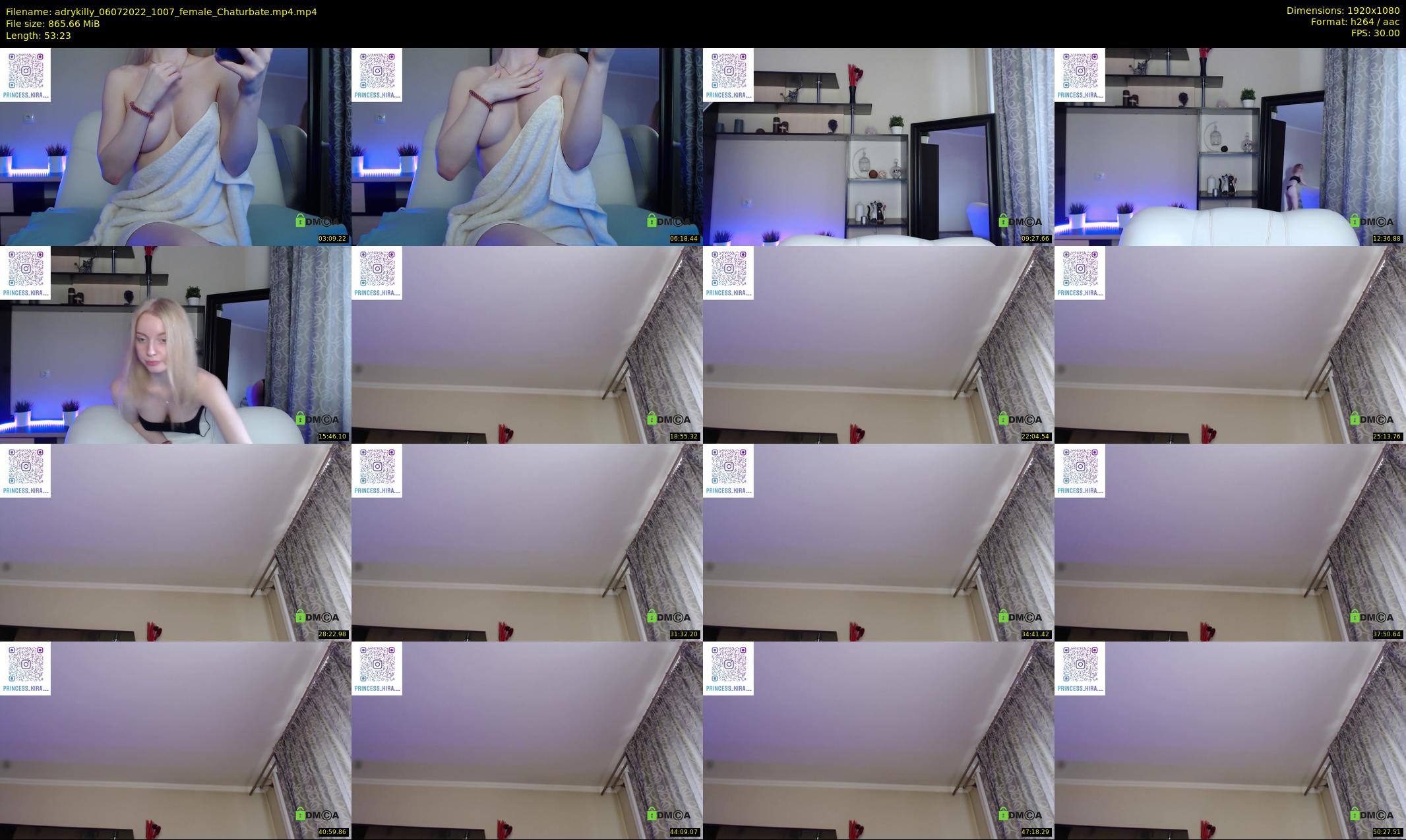 adrykilly — 54 minute Chaturbate female cam show recording, 1080p, Jul 6, 2022